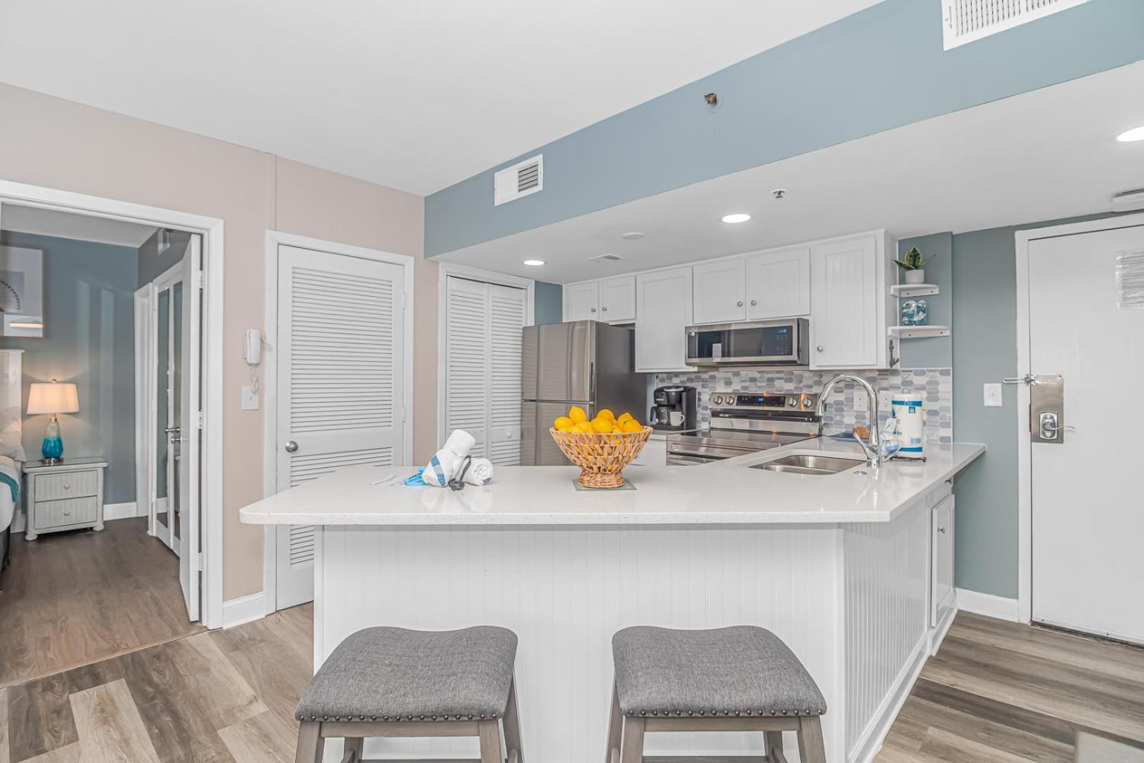 Breathtaking Views! Stunning 2br With Gorgeous Updates-palace 1207 Myrtle Beach