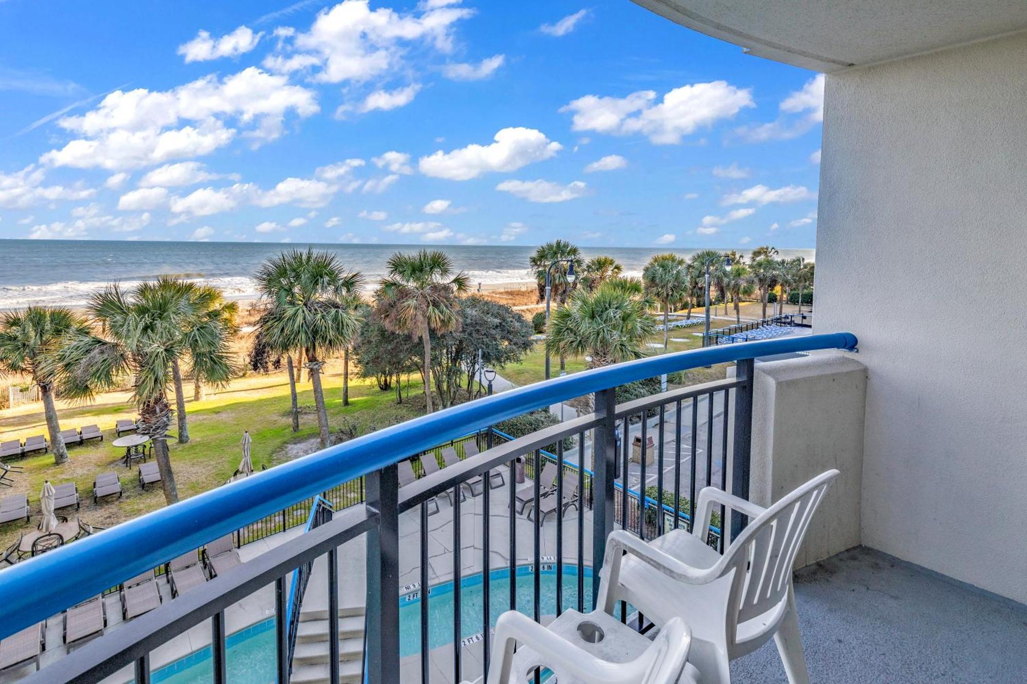 Oceanfront Boardwalk W Private Balcony And Beach Apartment Myrtle Beach