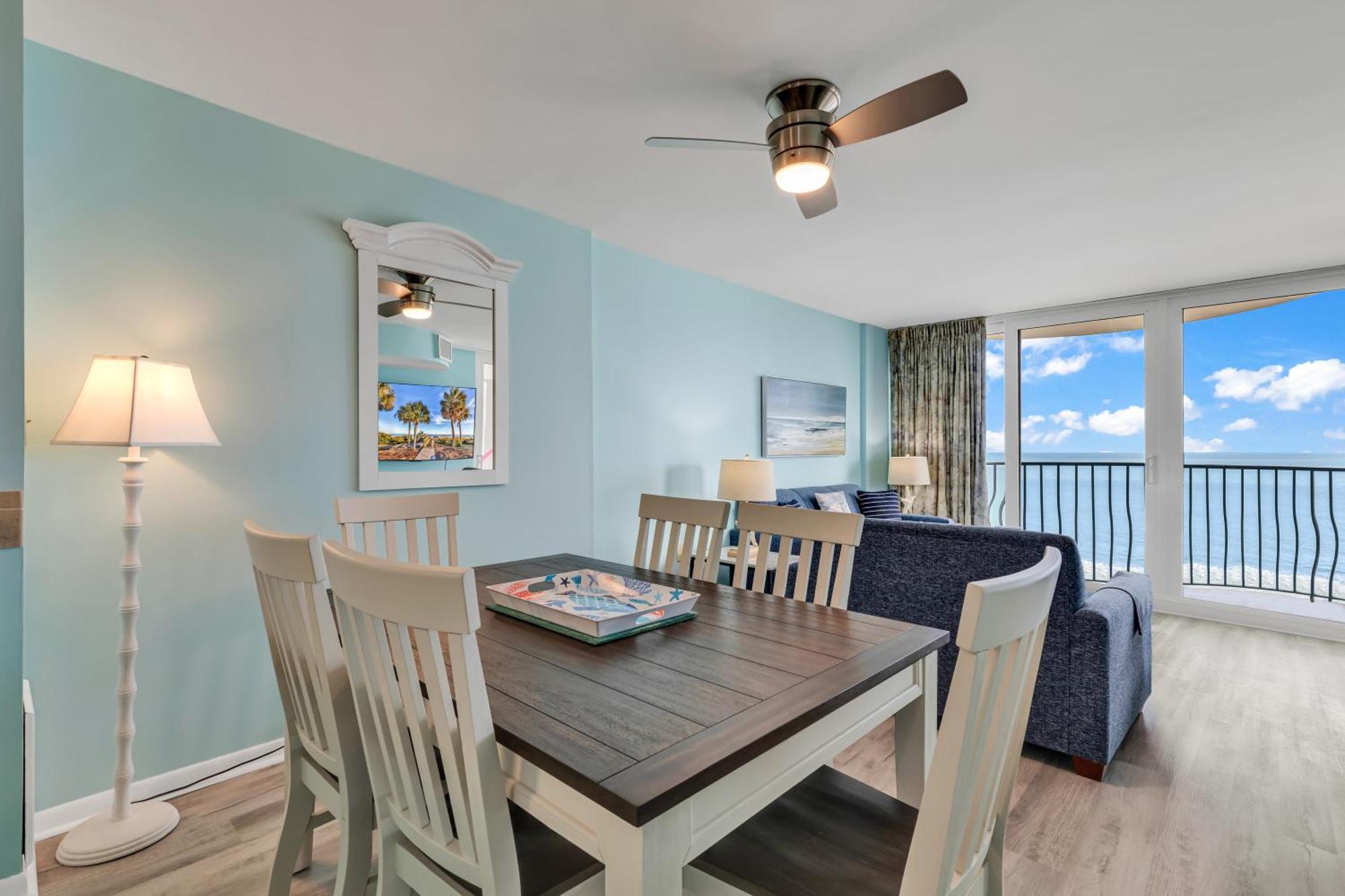 Oceanfront 3br Palms Apartment Myrtle Beach