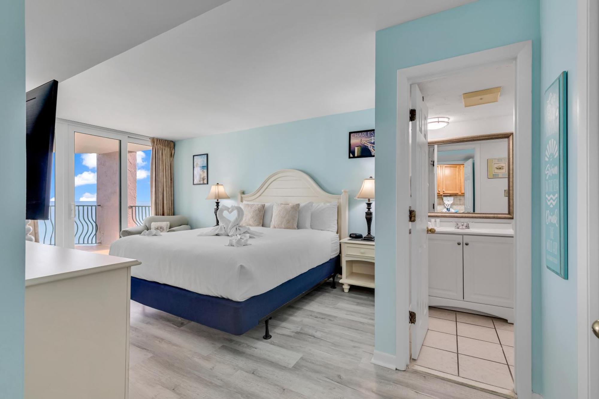 Oceanfront 3br Palms Apartment Myrtle Beach