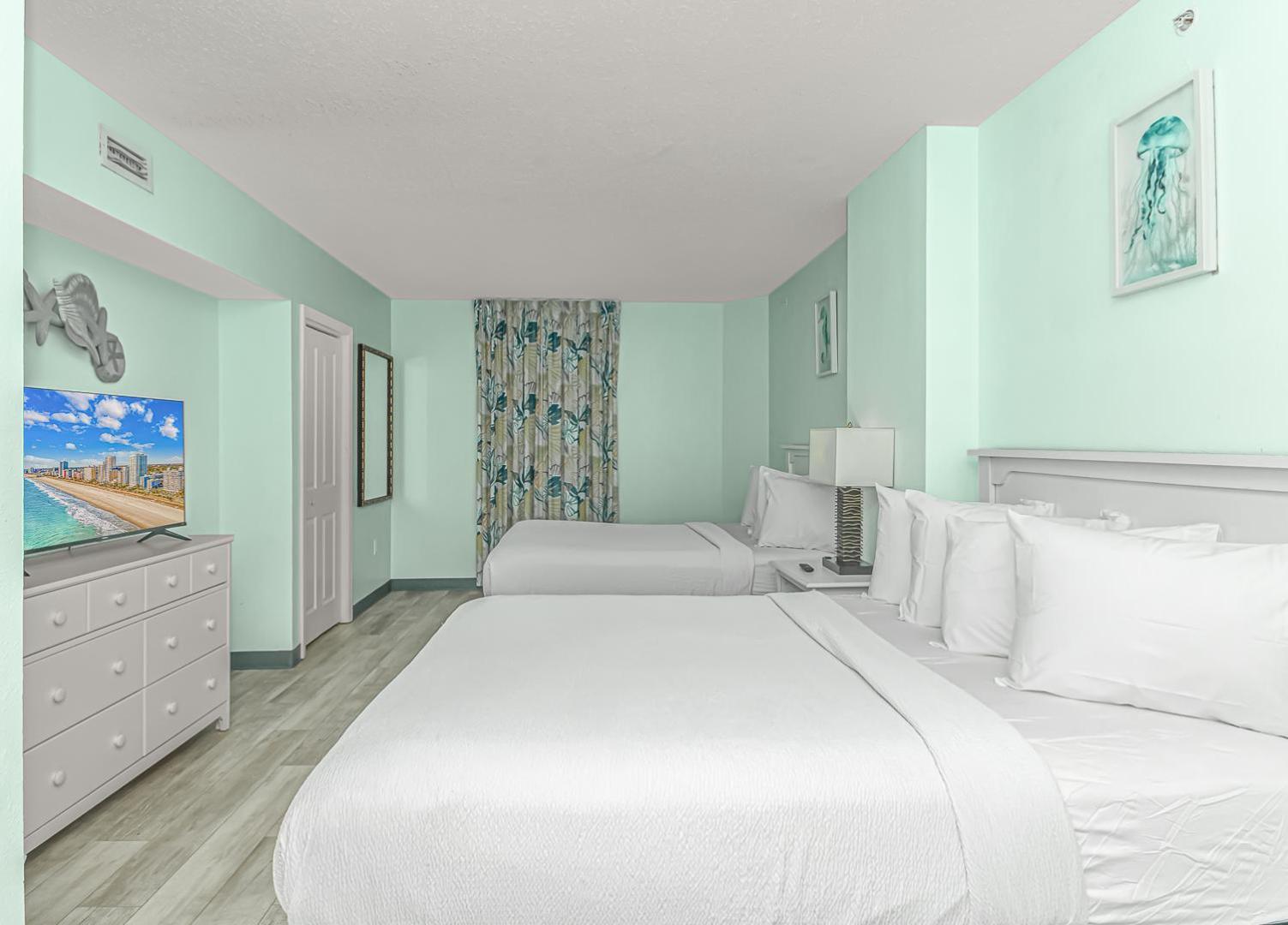 Modern And Fun! 3 Bedroom With Indoor Waterpark And Slides! Sleeps 12! Dunes Village 338 * Myrtle Beach