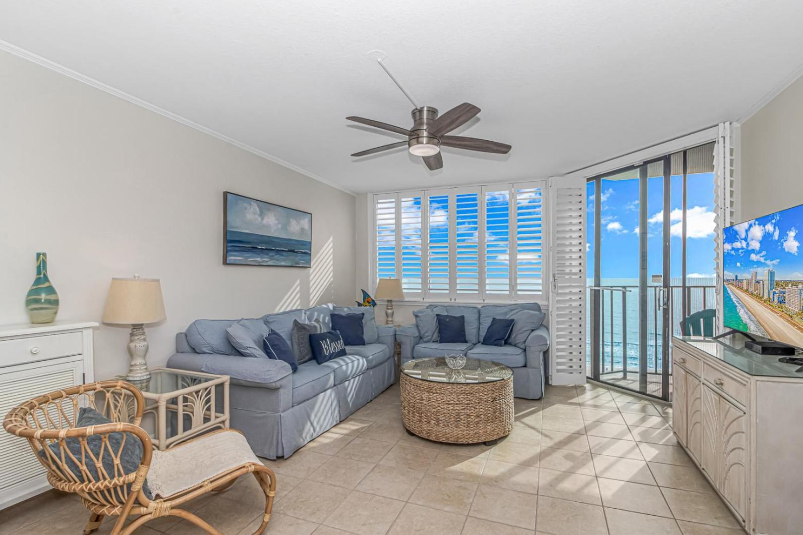 Stunning Floor Oceanfront 2 Bedroom Suite-recently Updated! Spinnaker 903 Myrtle Beach