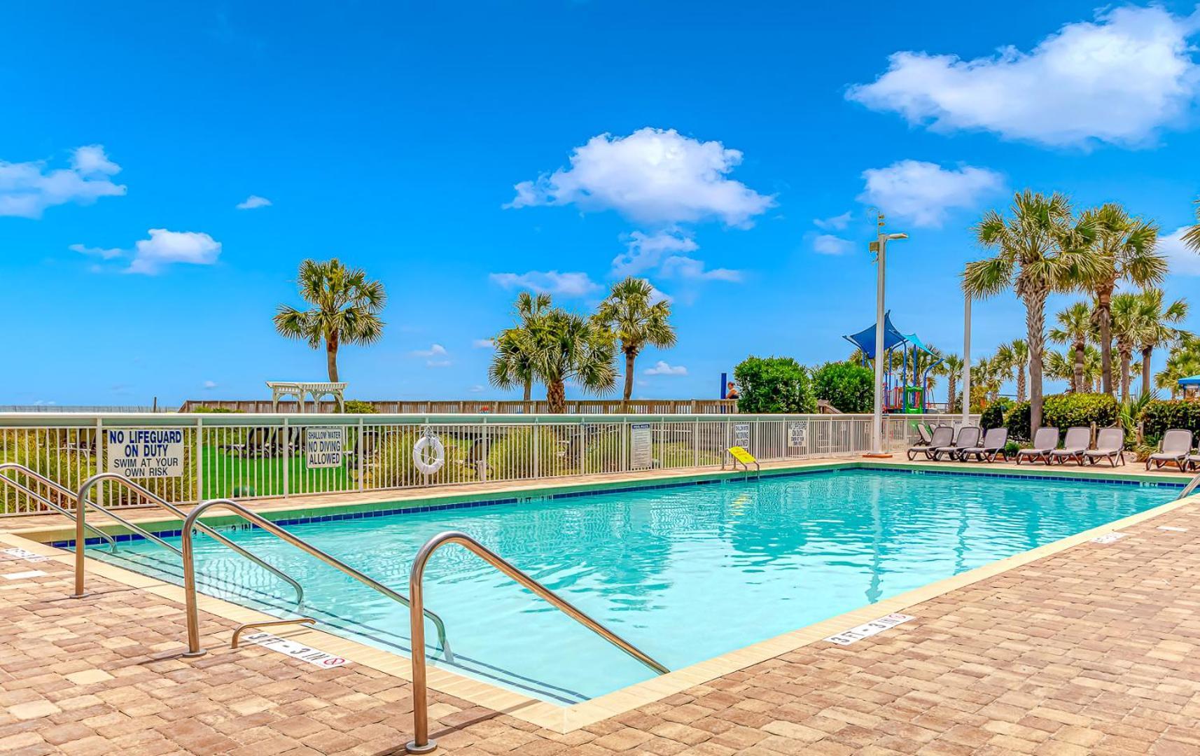 Oceanfront With Indoor Waterpark! Water Slides And More! Dunes Village 342 Holiday home *