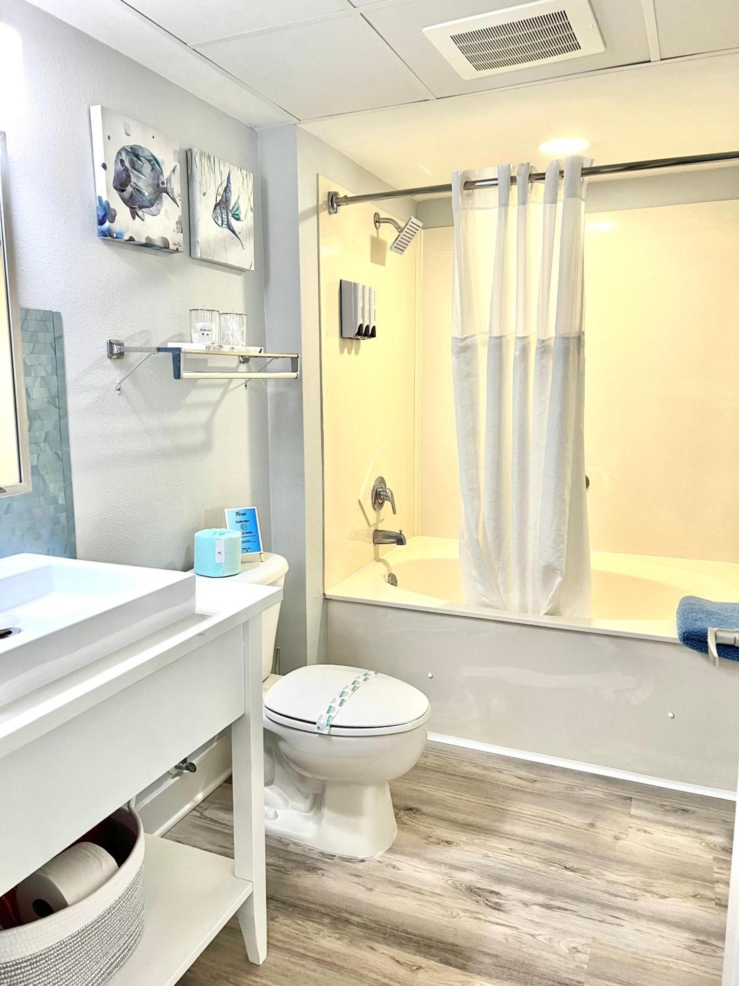 Apartment Stylish Oceanview Getaway Modern 1br At Carolinian Resort