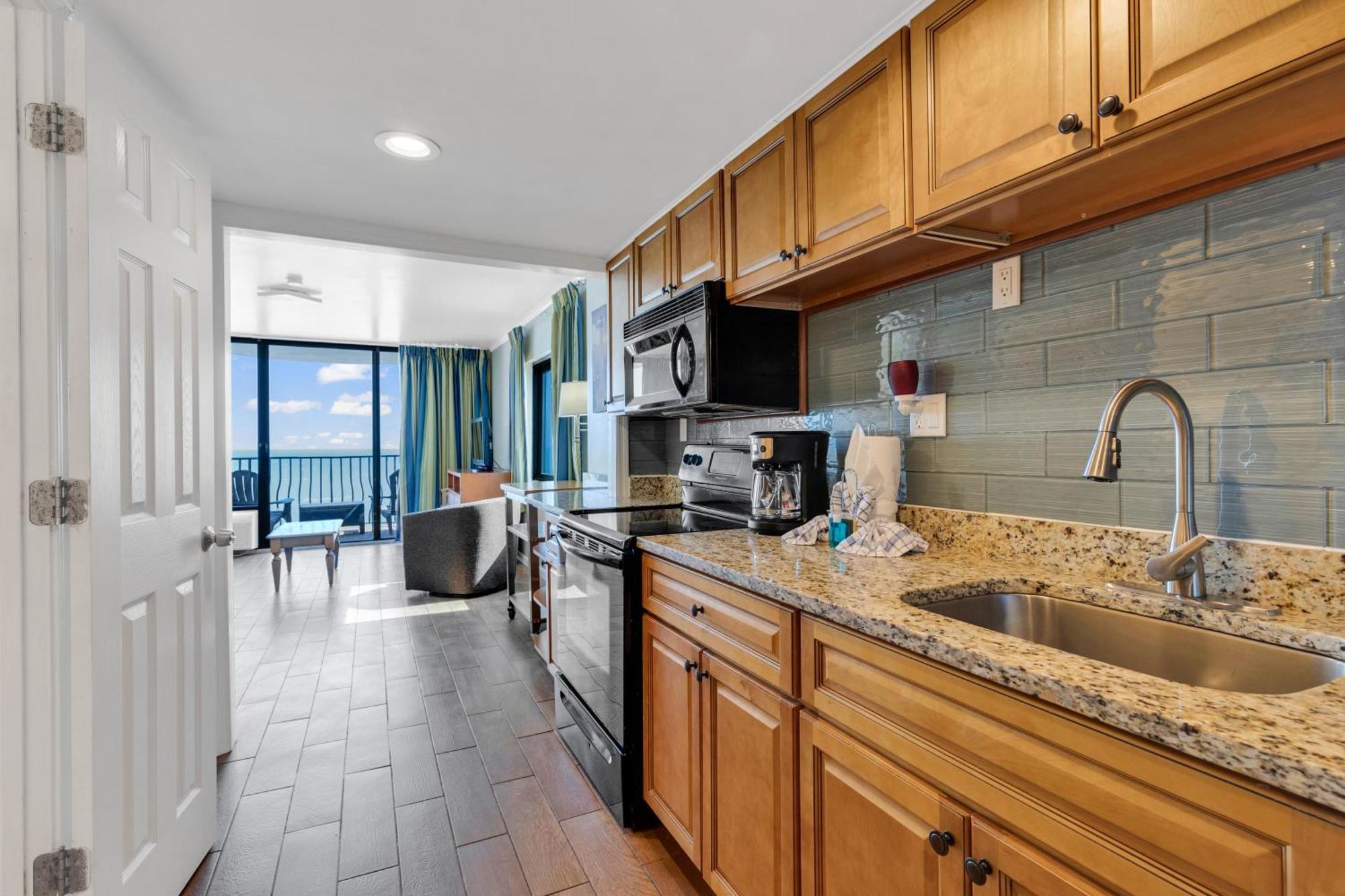 Apartment Beachfront Luxury W Private Balcony Myrtle Beach