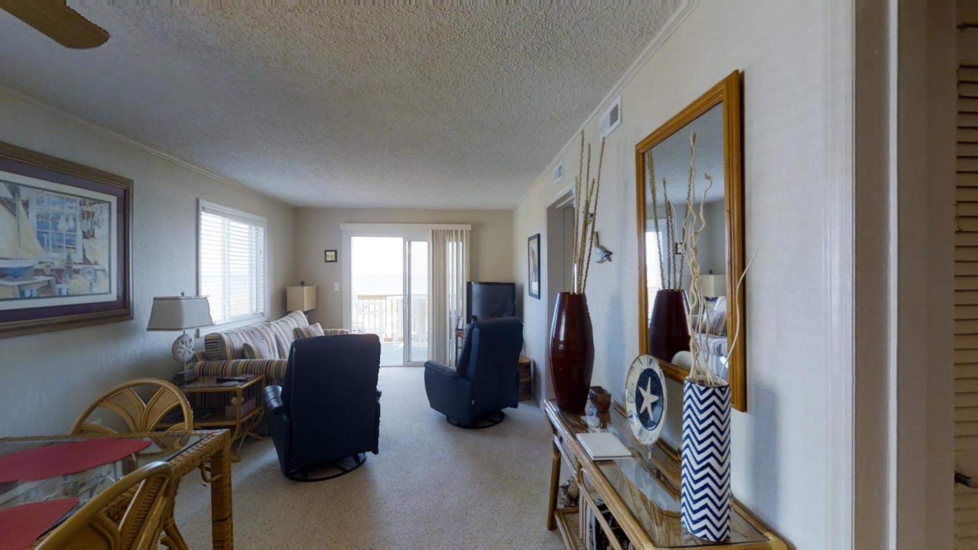 Beachmaster Unit 107 In Cherry Grove Is An Oceanfront * Myrtle Beach