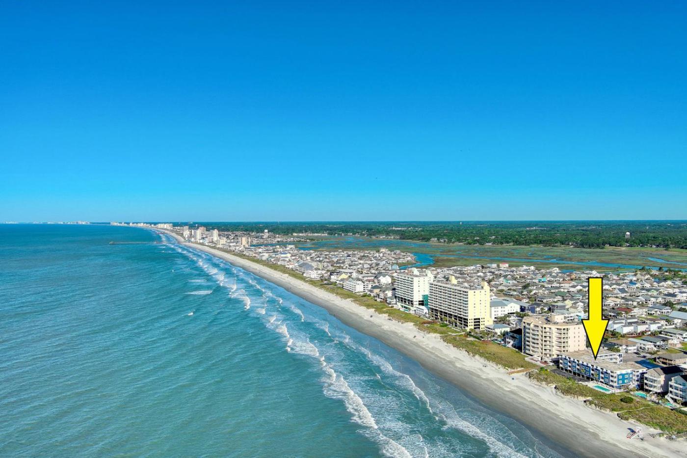Ocean Front In Cherry Grove At A Summer Place Unit A7 Apartment