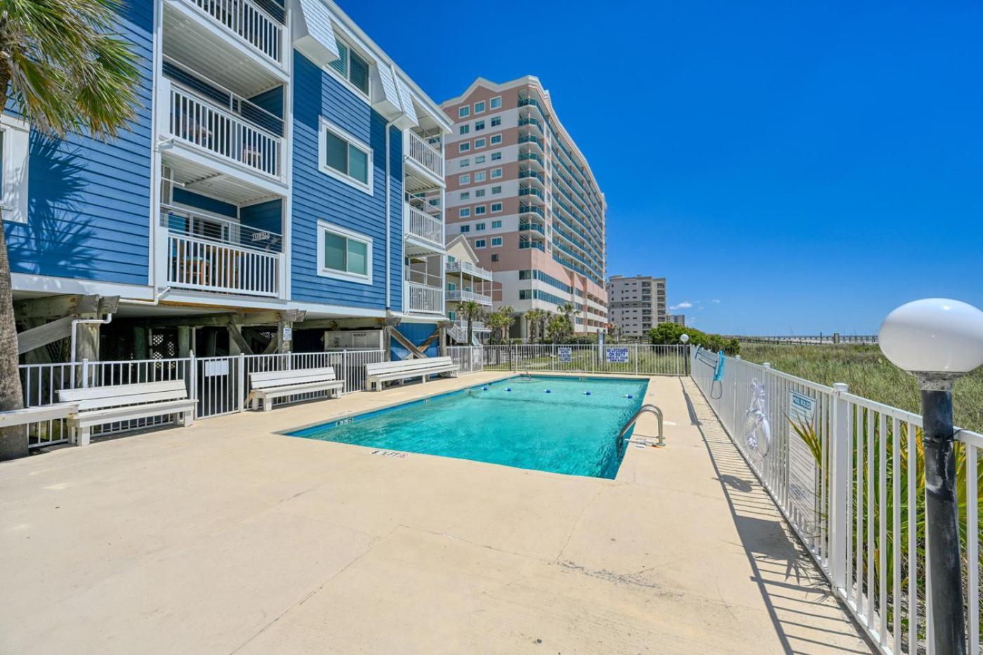 Ocean Front In Cherry Grove At A Summer Place Unit A7 Myrtle Beach