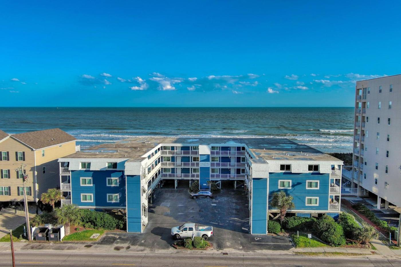 Ocean Front In Cherry Grove At A Summer Place Unit A7 Apartment