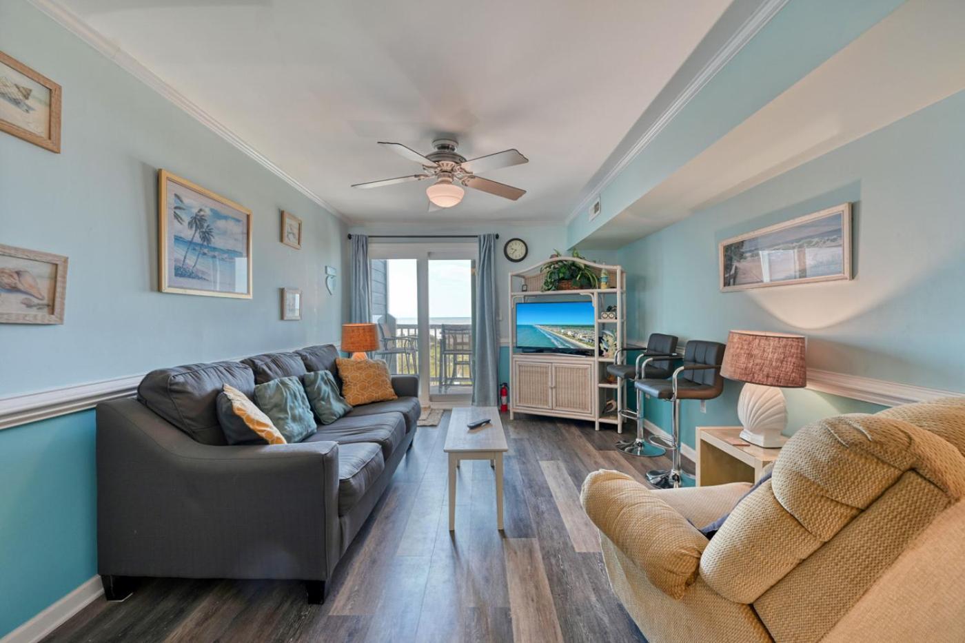 Ocean Front In Cherry Grove At A Summer Place Unit A7 *