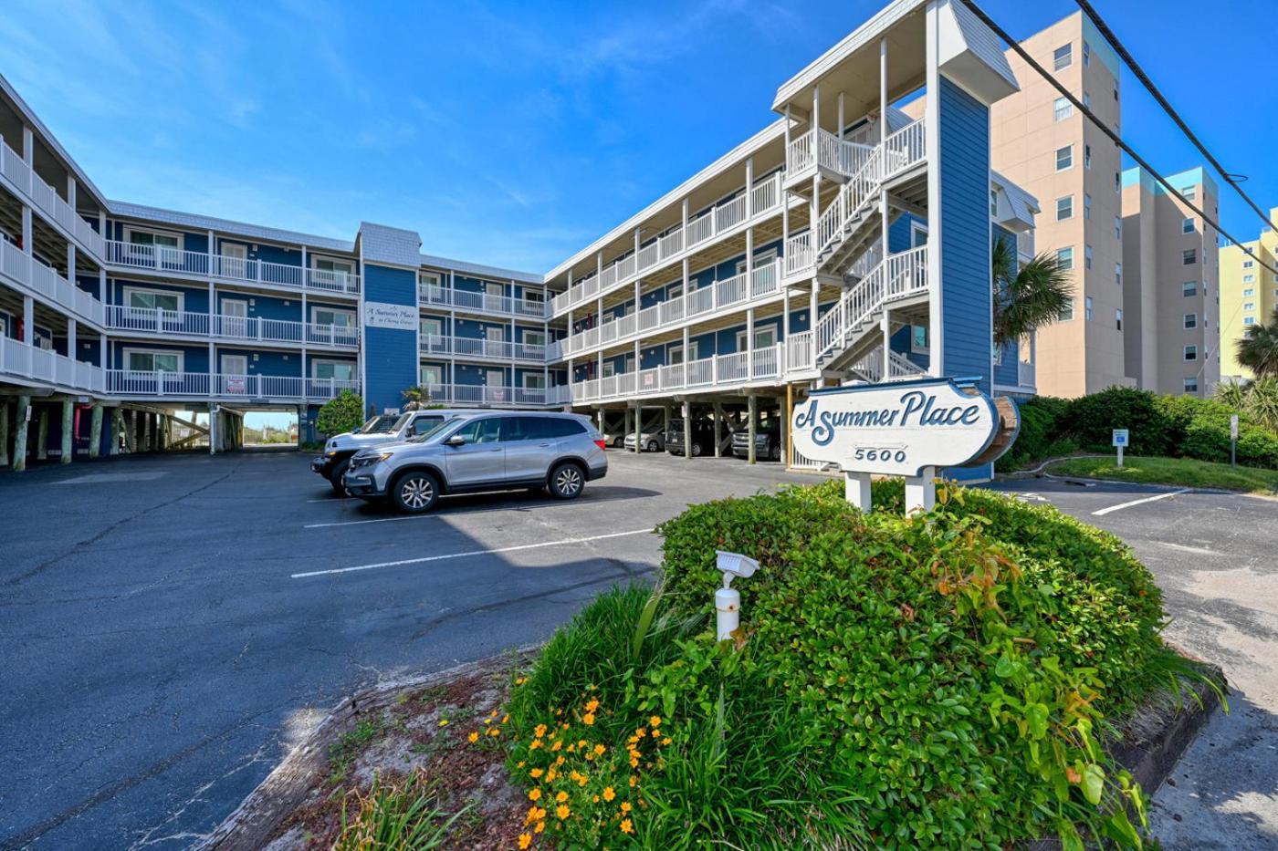 Ocean Front In Cherry Grove At A Summer Place Unit A7