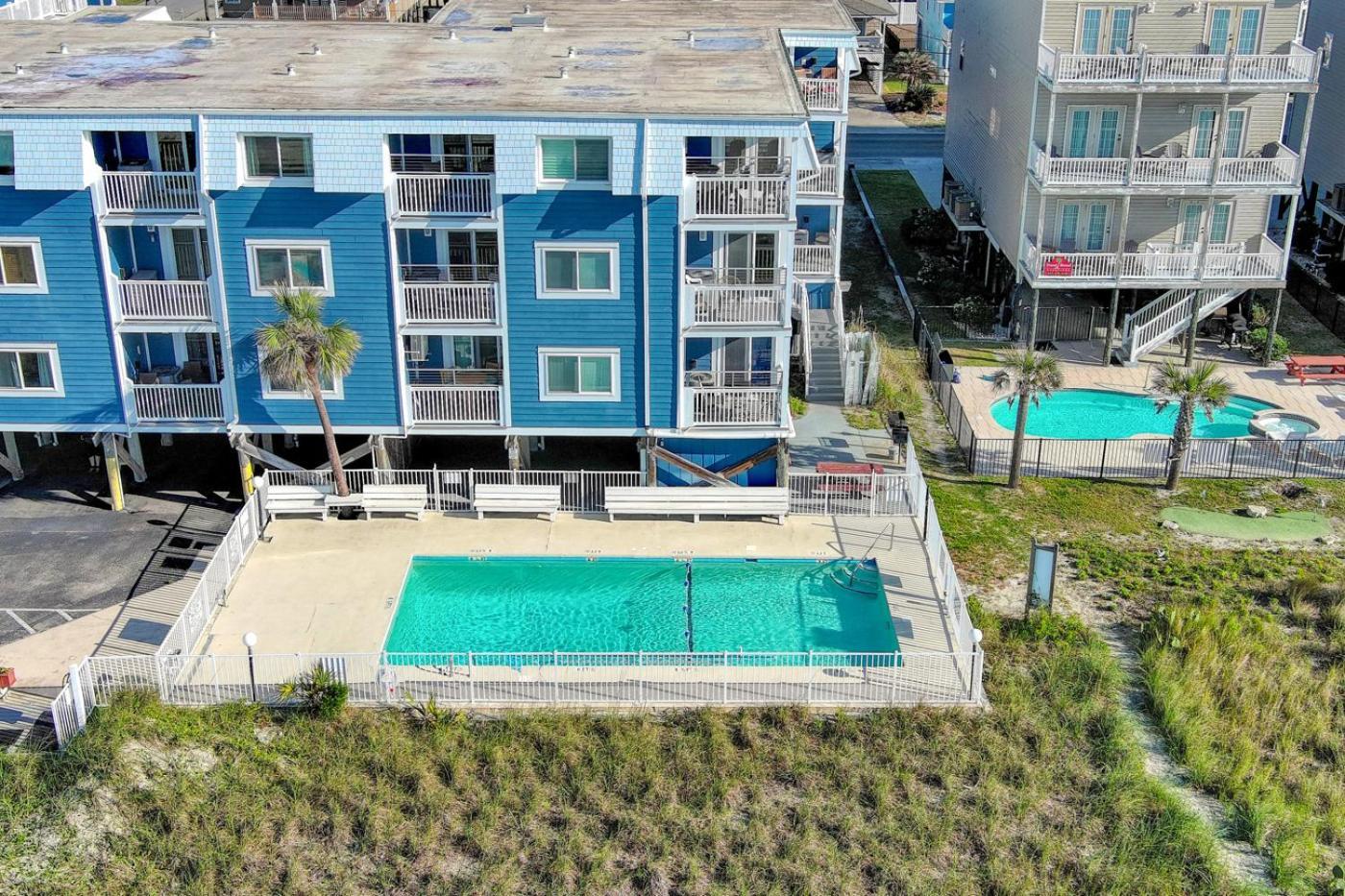 Apartment Ocean Front In Cherry Grove At A Summer Place Unit A7