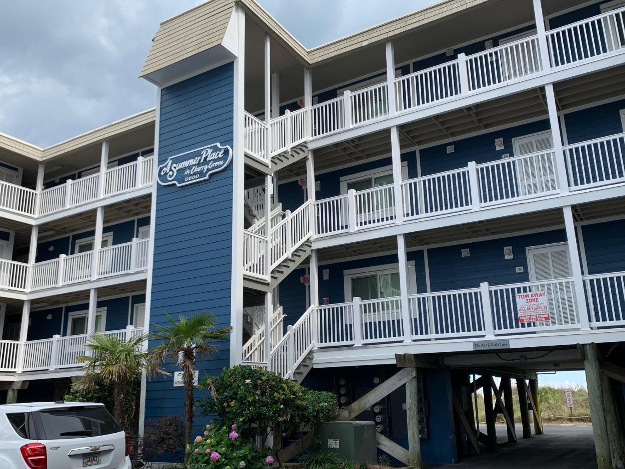 Apartment A Summer Place Unit B8 Is Small Dog Friendly And Oceanfront In Cherry Grove Myrtle Beach
