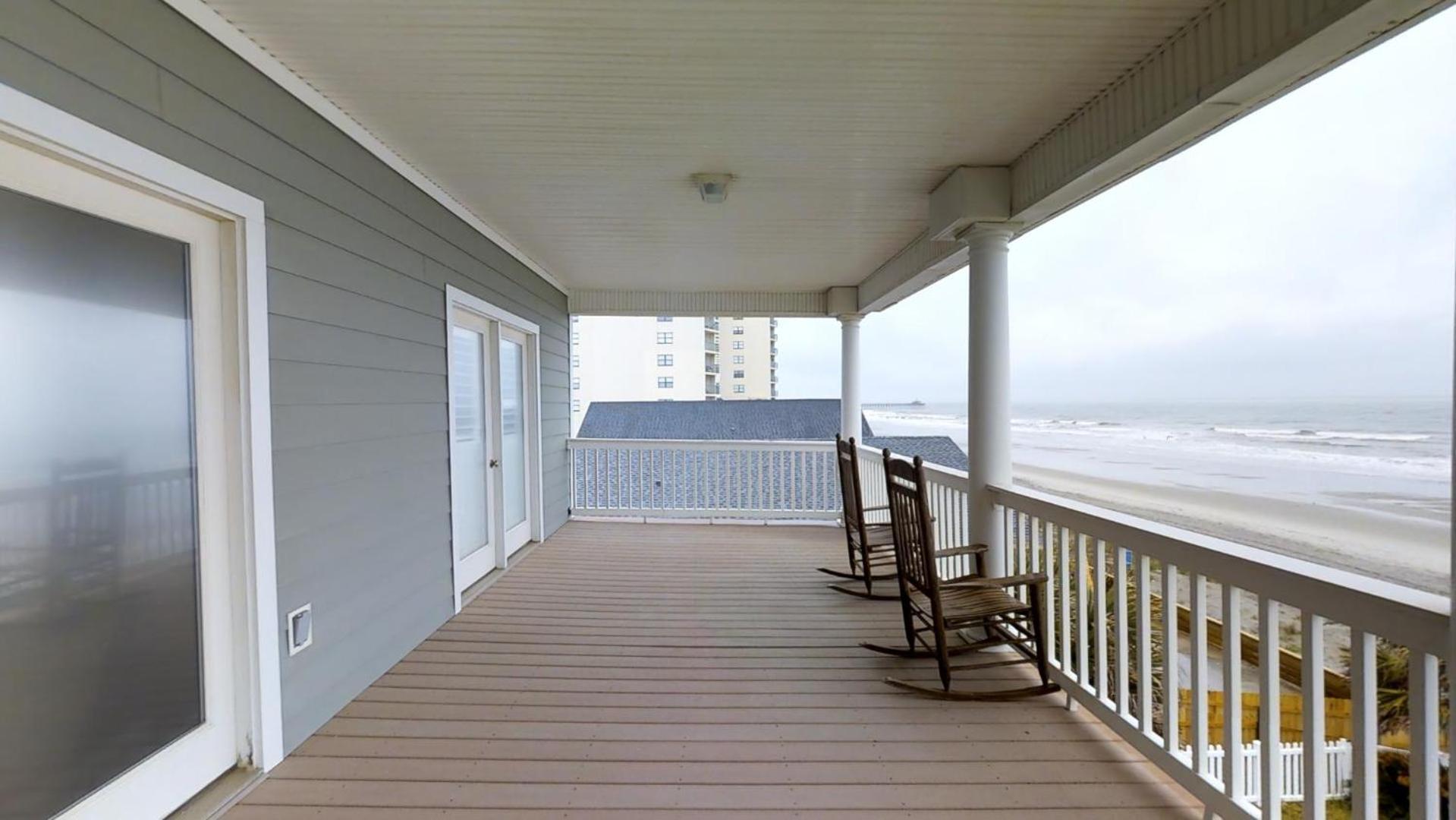 Anderson Oceanfront House With Pool In Cherry Grove Holiday home Myrtle Beach