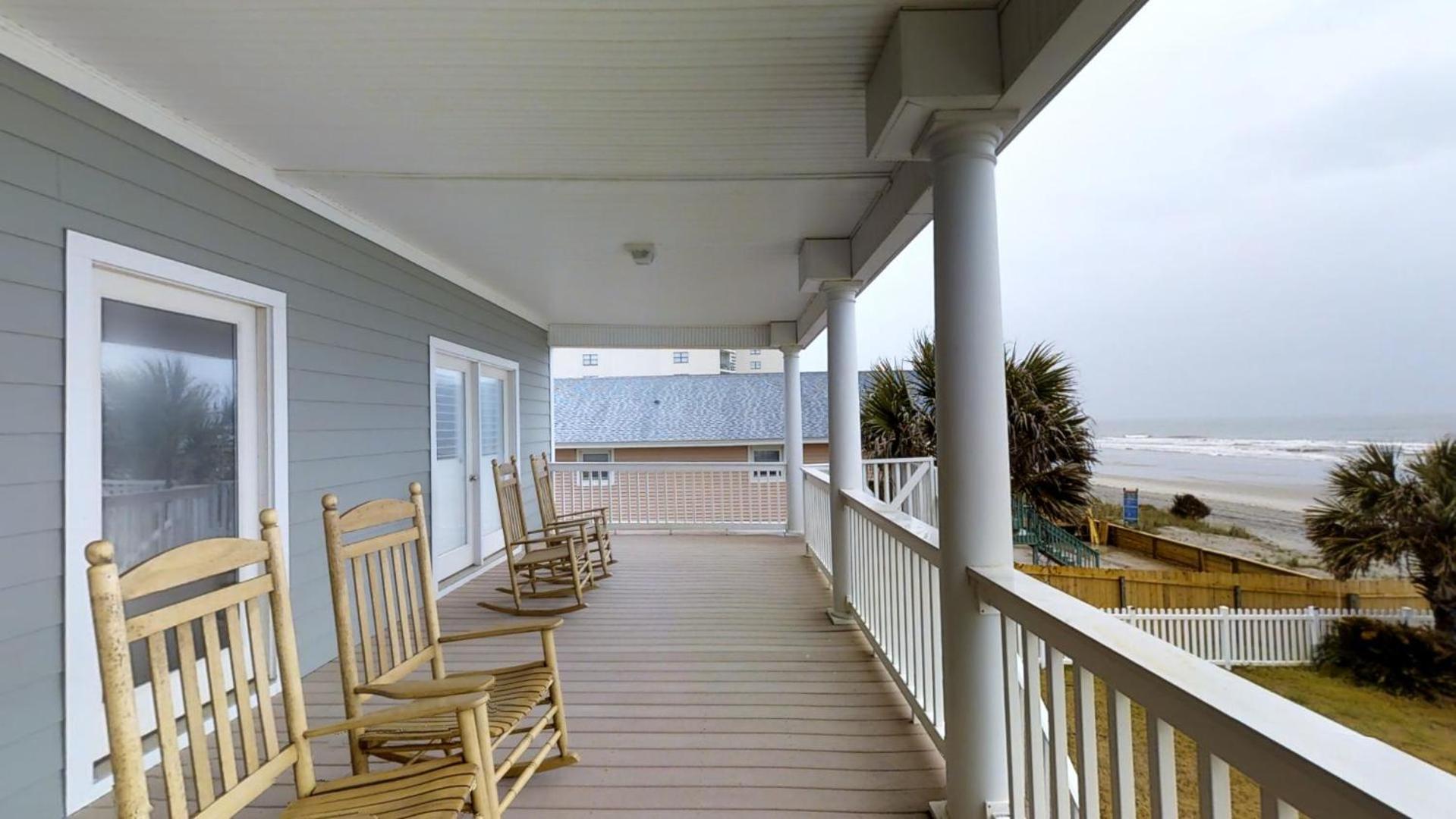 Anderson Oceanfront House With Pool In Cherry Grove Holiday home Myrtle Beach