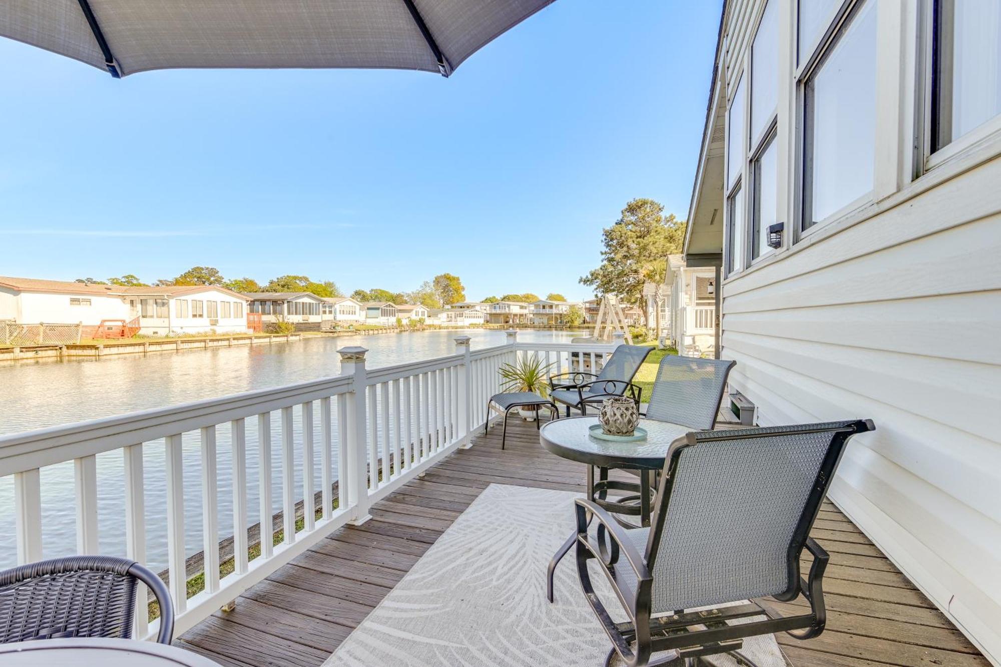 Waterfront With Pool Access In Myrtle Beach! *