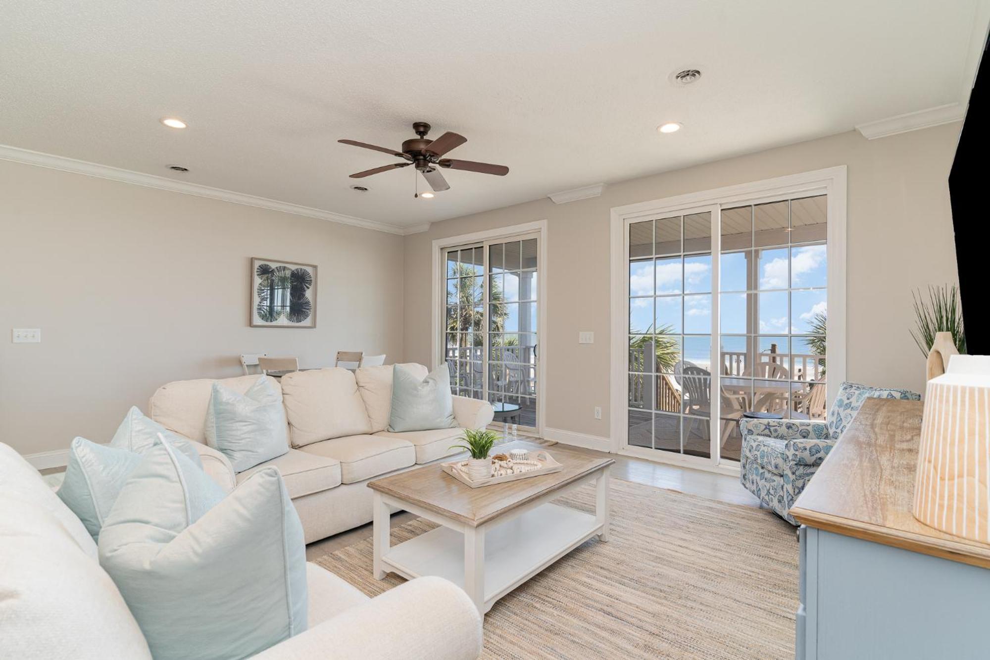 311b - True Beachfront W/ Private Walkway And Pool Myrtle Beach