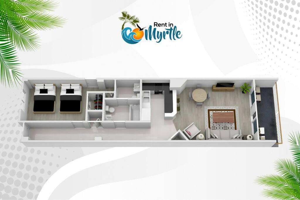 *ocean View Condo*pools*hot Tub*kitchen*beach*mc61 * Myrtle Beach