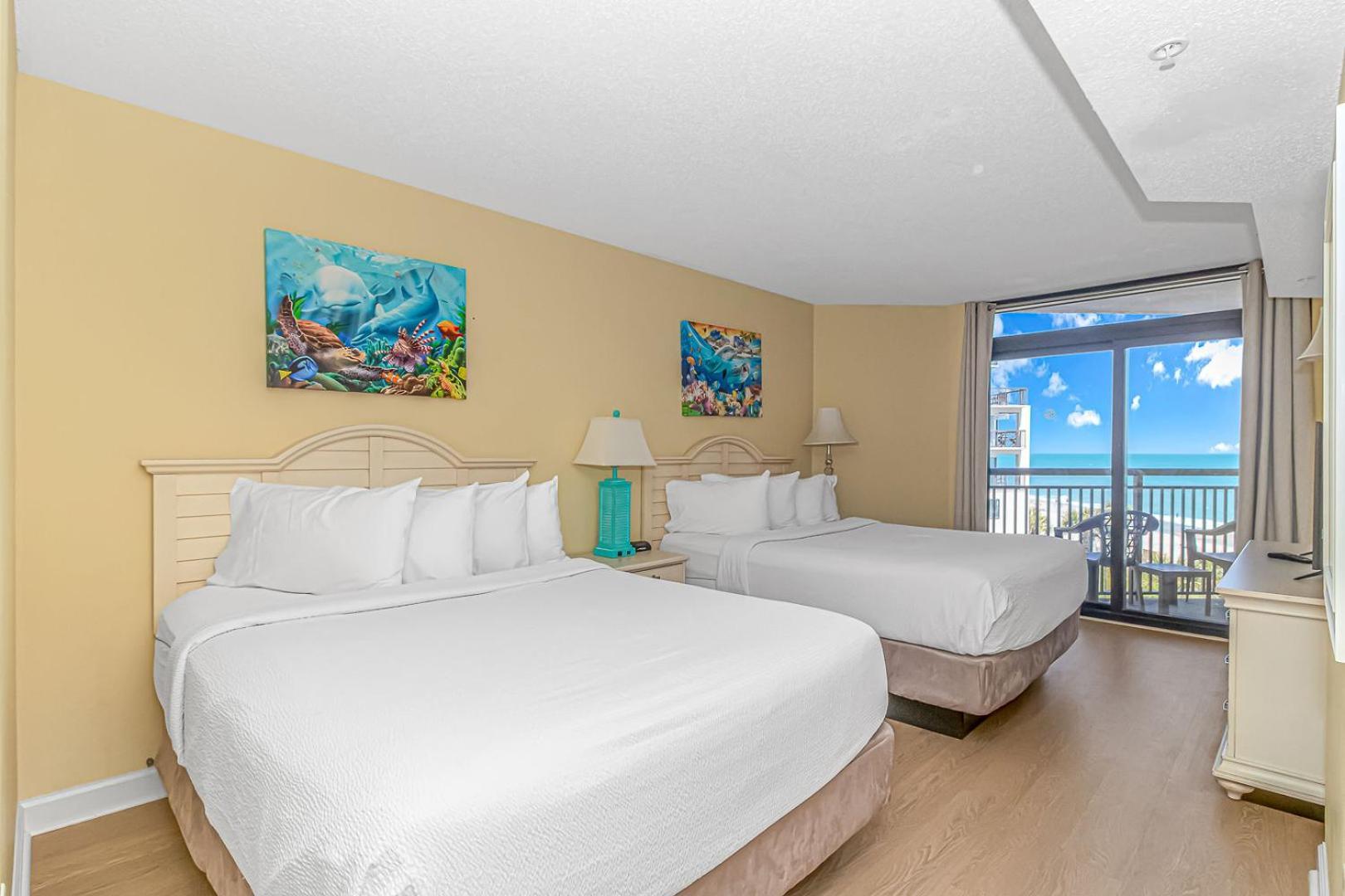 Spacious 4 Bedroom Ocean View - Ocean Reef 526- Sleeps 14! Holiday home Myrtle Beach