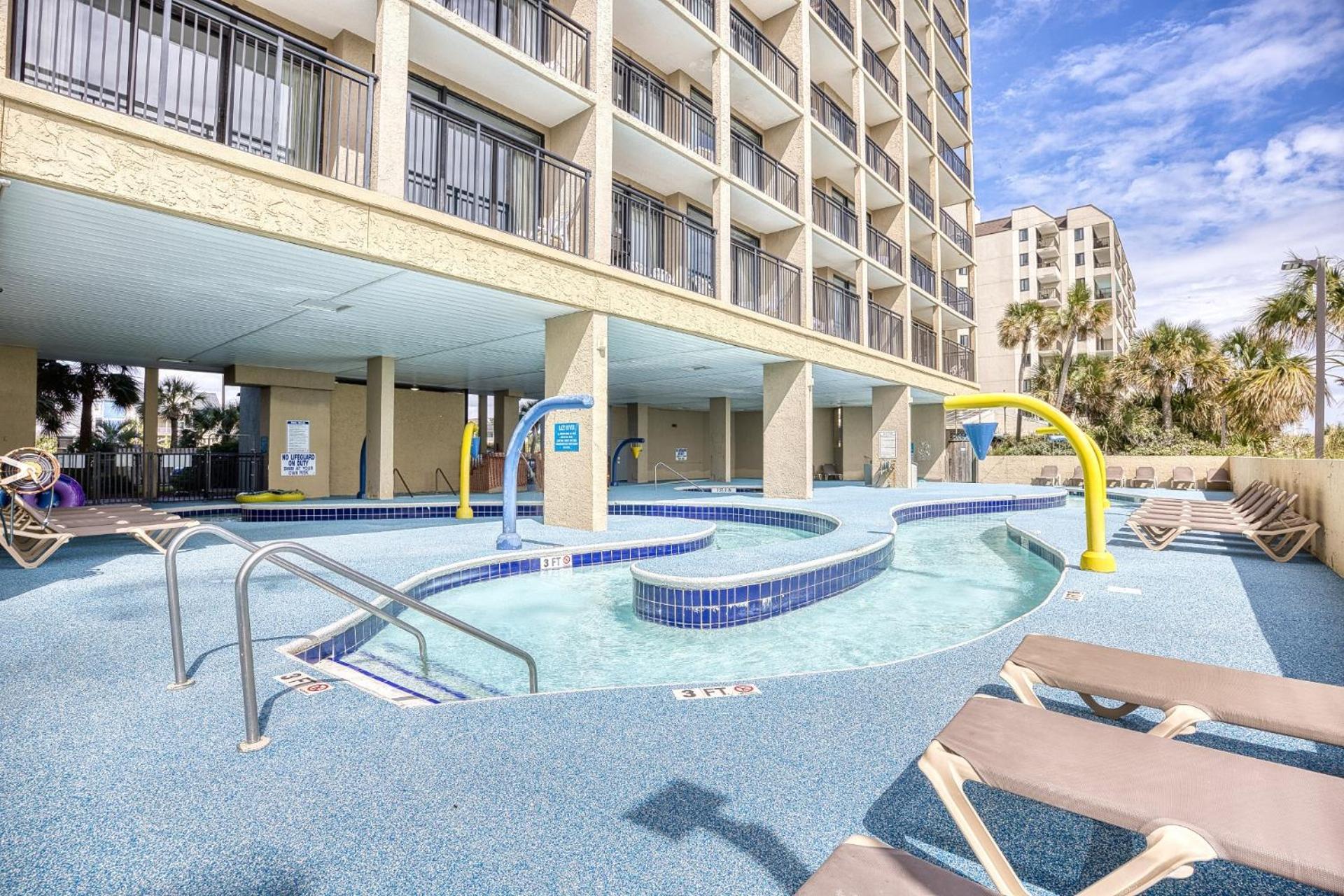 Oceanfront Balcony - Kitchen - Pools And Hot Tubs * Myrtle Beach