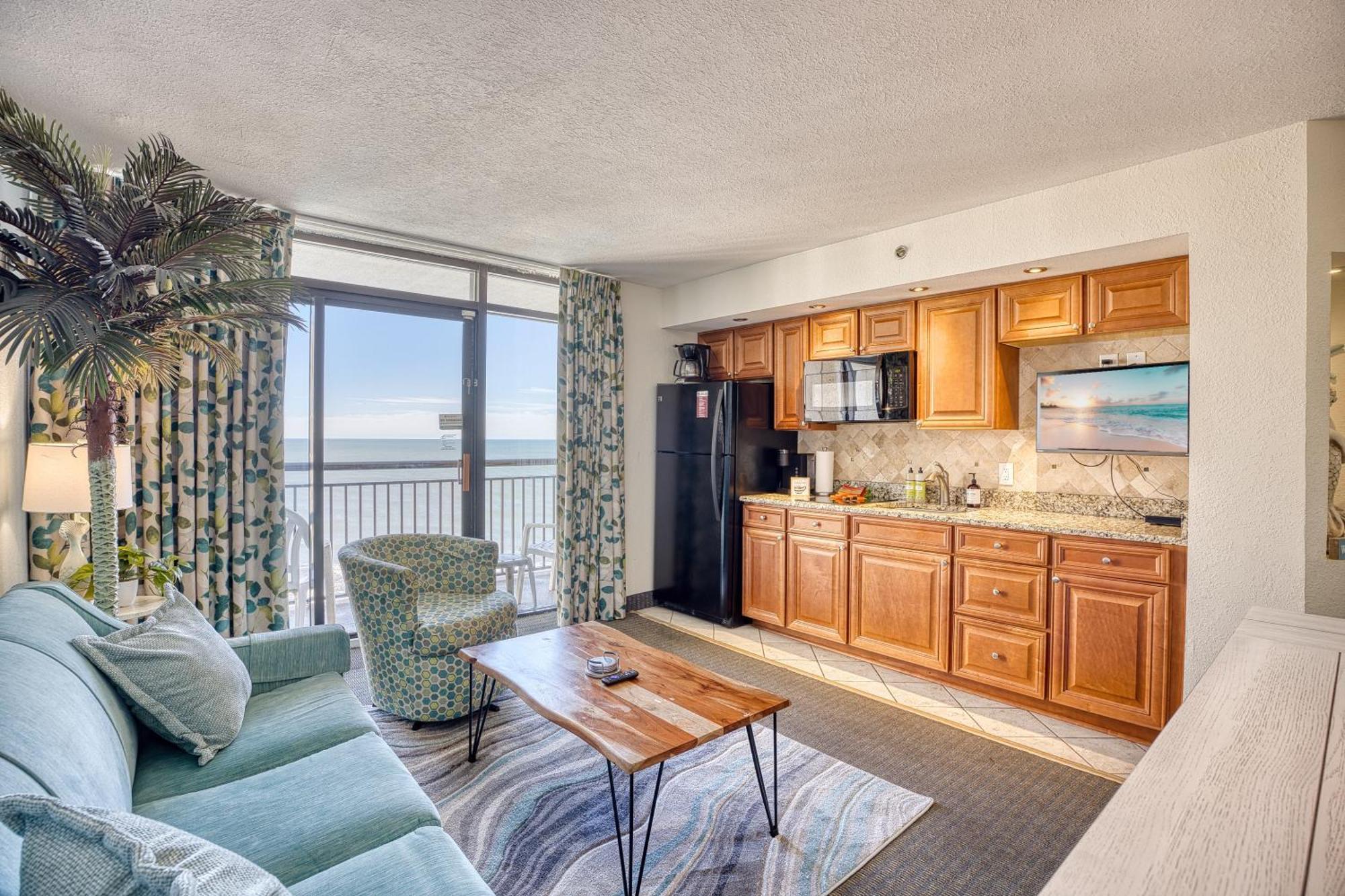 Oceanfront Balcony - Kitchen - Pools And Hot Tubs