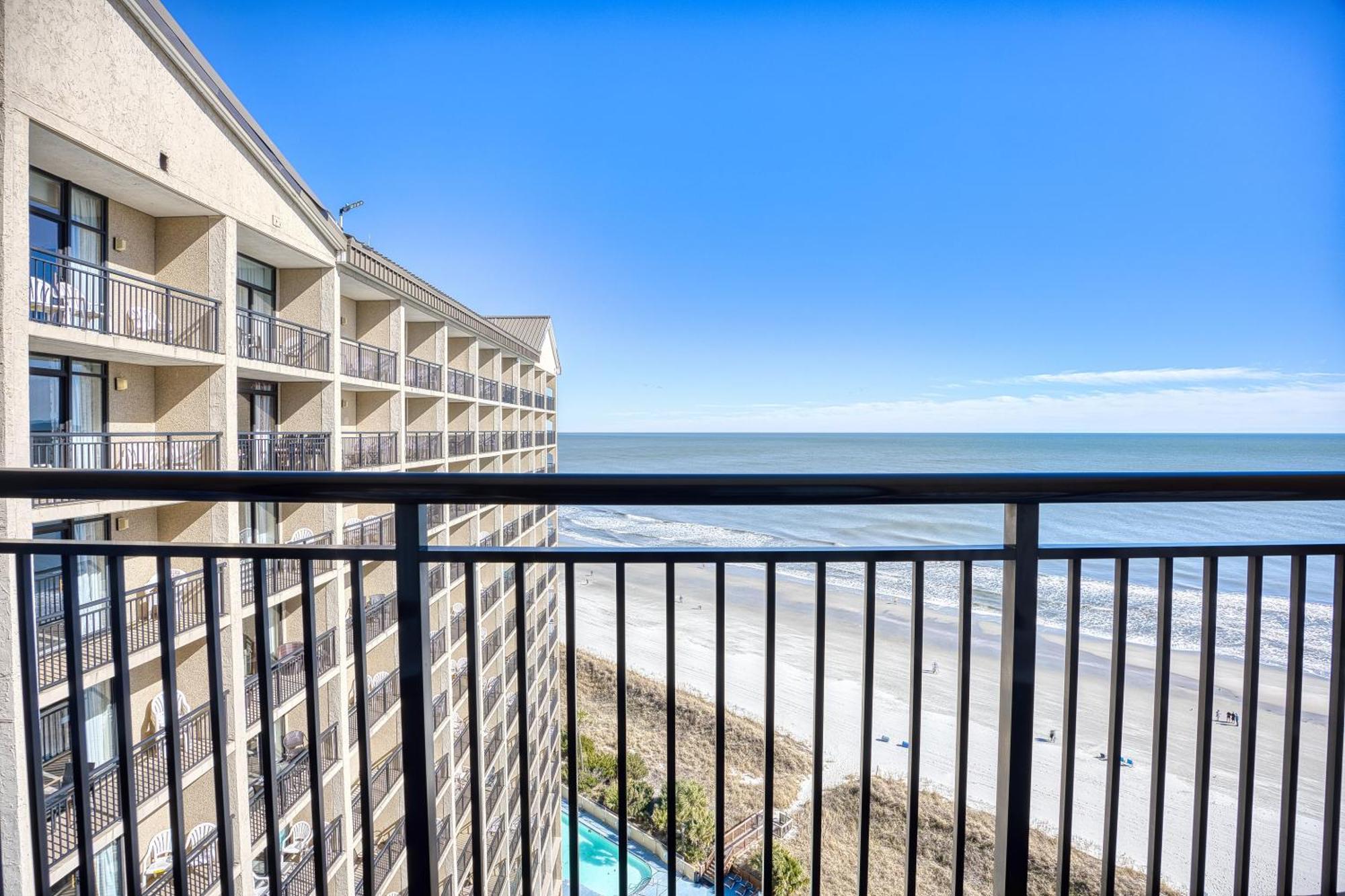 Oceanfront Balcony - Kitchen - Pools And Hot Tubs Myrtle Beach