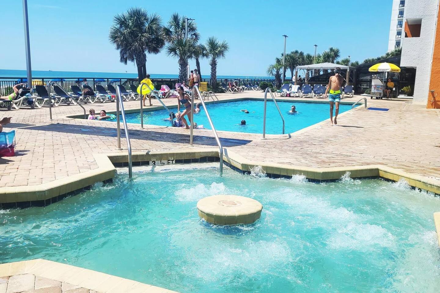 Ocean Front King Myrtle Heated Pools Landmark