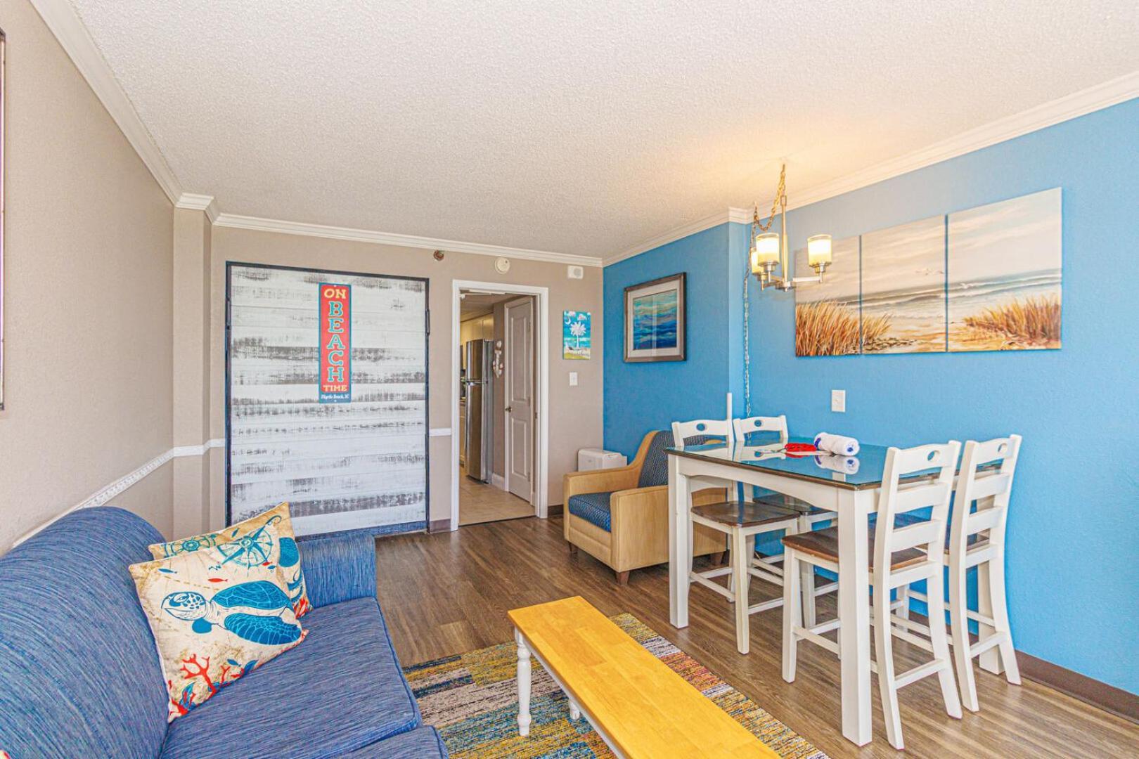 Oceanfront 1 Bedroom With Beautiful Decor And Accents Caravelle 1039 Sleeps 6 Guests Holiday home *
