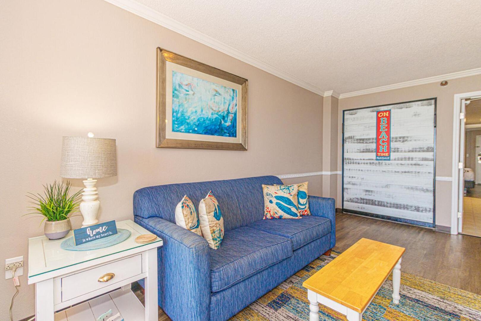 Oceanfront 1 Bedroom With Beautiful Decor And Accents Caravelle 1039 Sleeps 6 Guests *