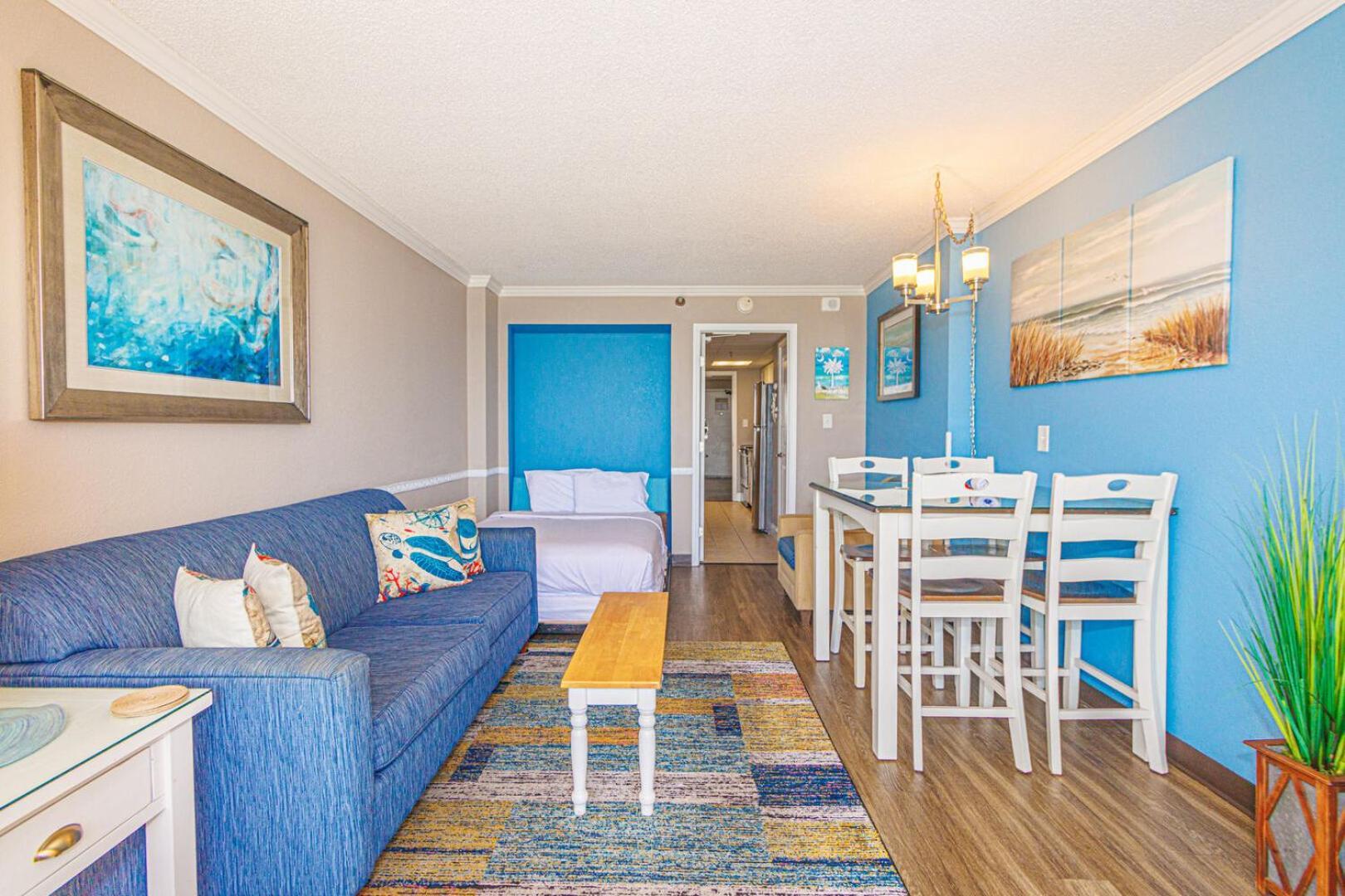 Oceanfront 1 Bedroom With Beautiful Decor And Accents Caravelle 1039 Sleeps 6 Guests *