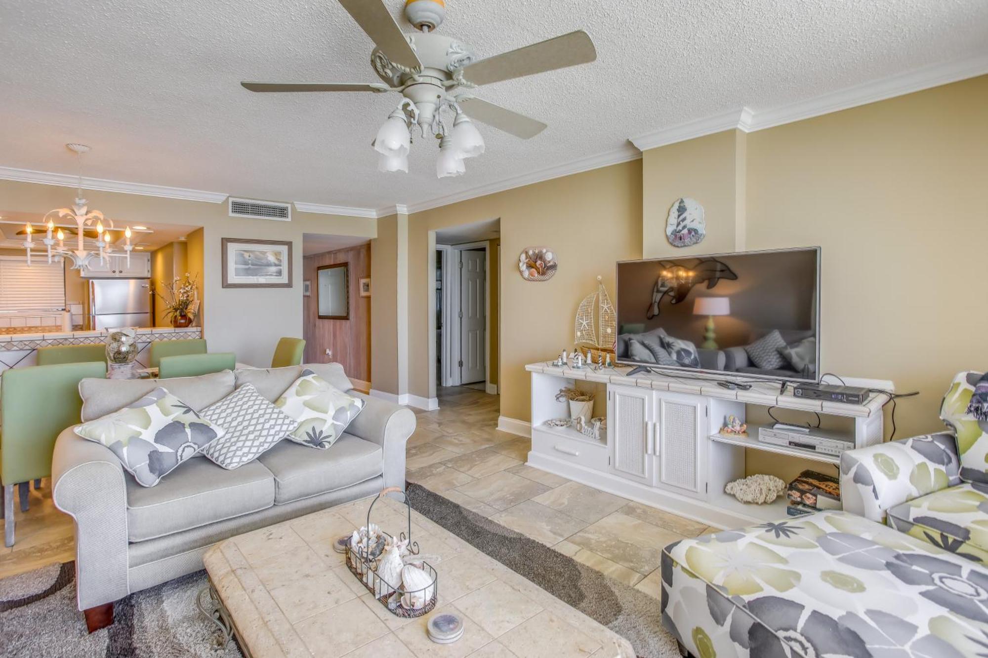 Oceanfront Myrtle Pool And Access Apartment