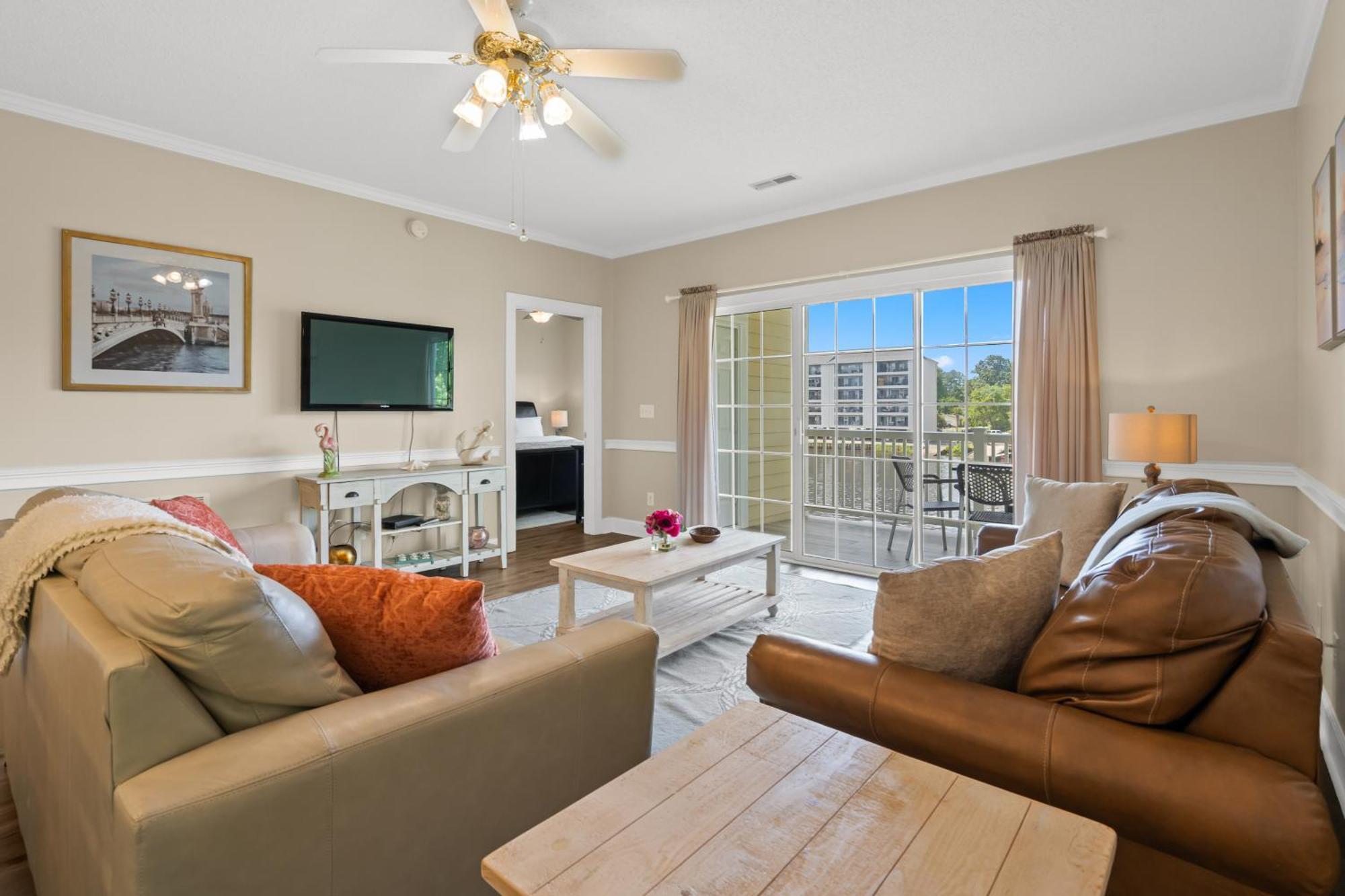 Updated 2 Bedroom Condo- Stunning Intercoastal Waterway Views! Riverwalk 204 Myrtle Beach