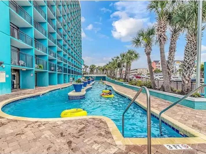 Ocean Front King Myrtle Heated Pools Landmark Apartment *