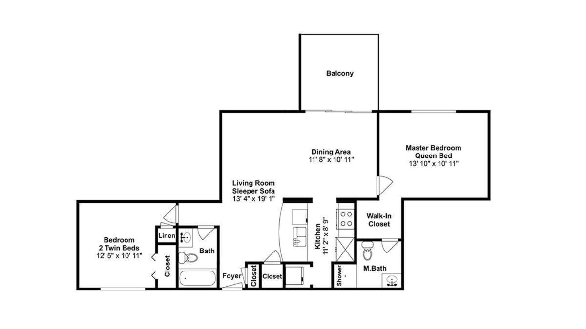 Cozy 2br With Full Kitchen Outdoor Pool Myrtle Beach