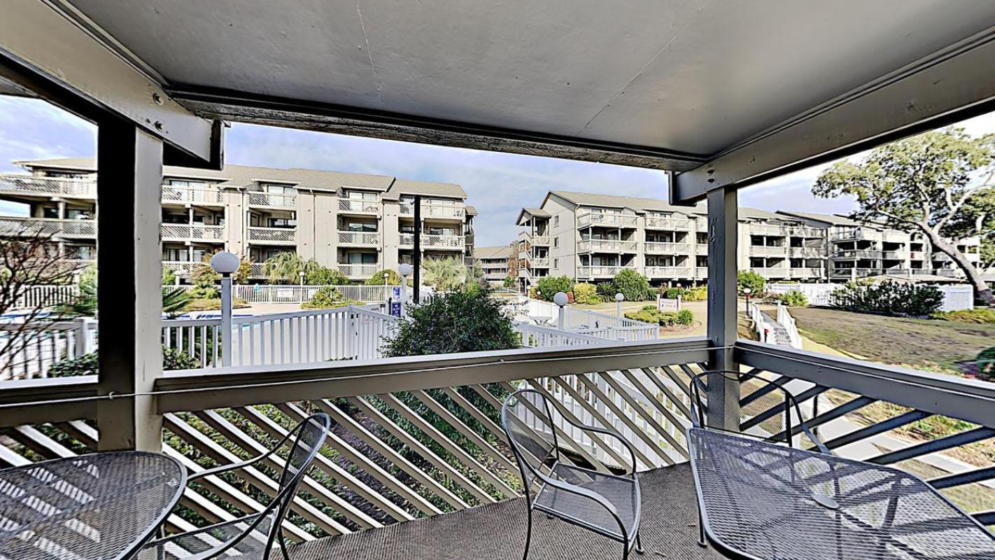 Marine Life Themed Outdoor Pool Bbq Area