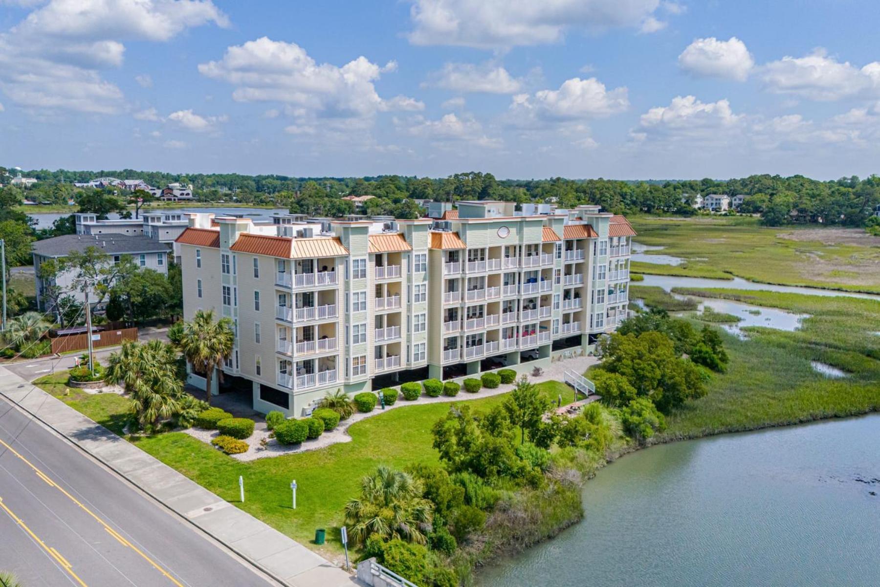Ocean Marsh Relaxing Waterfront Loft Unit 403