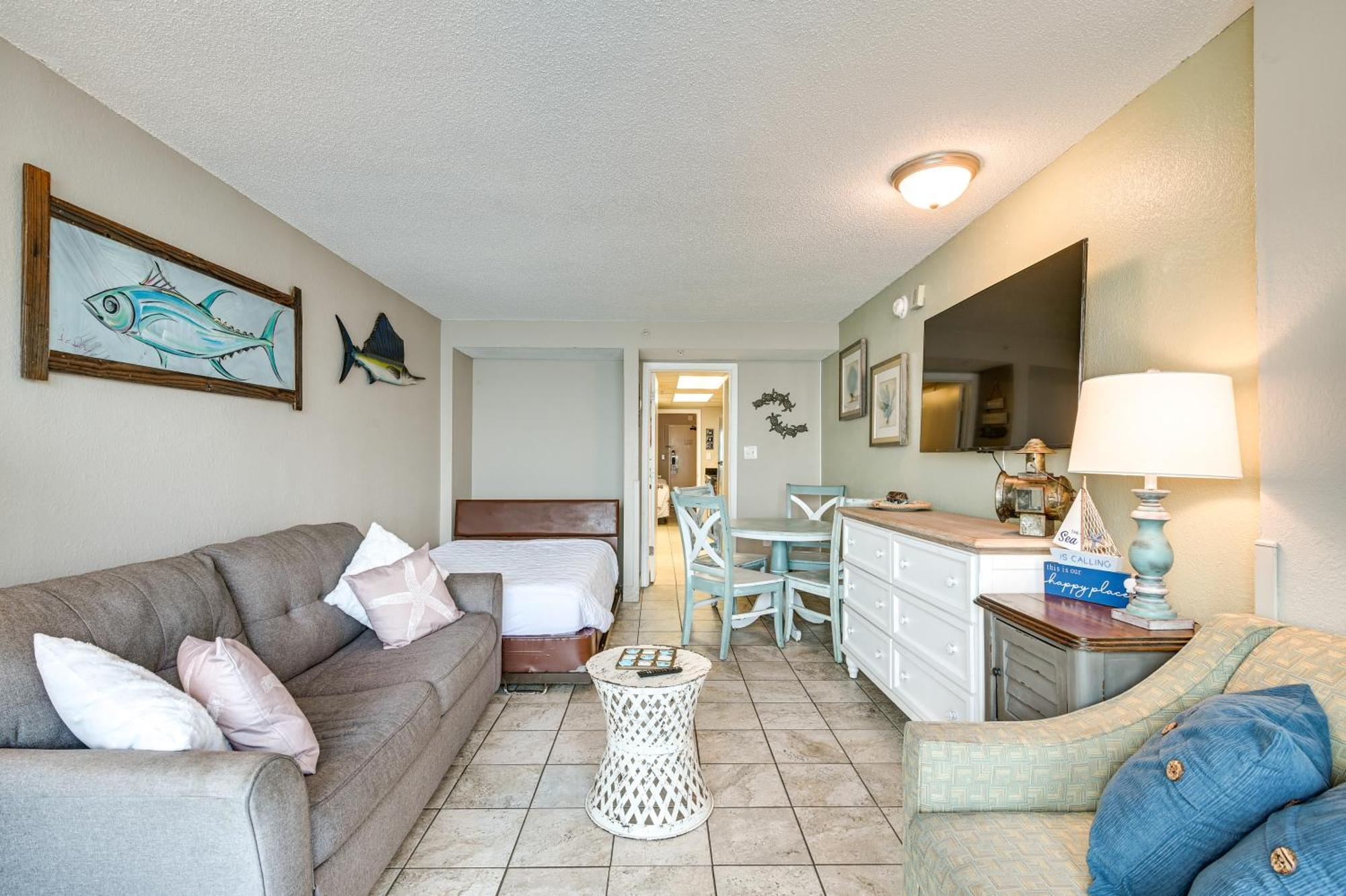 Apartment Oceanfront Myrtle With Pool! Myrtle Beach