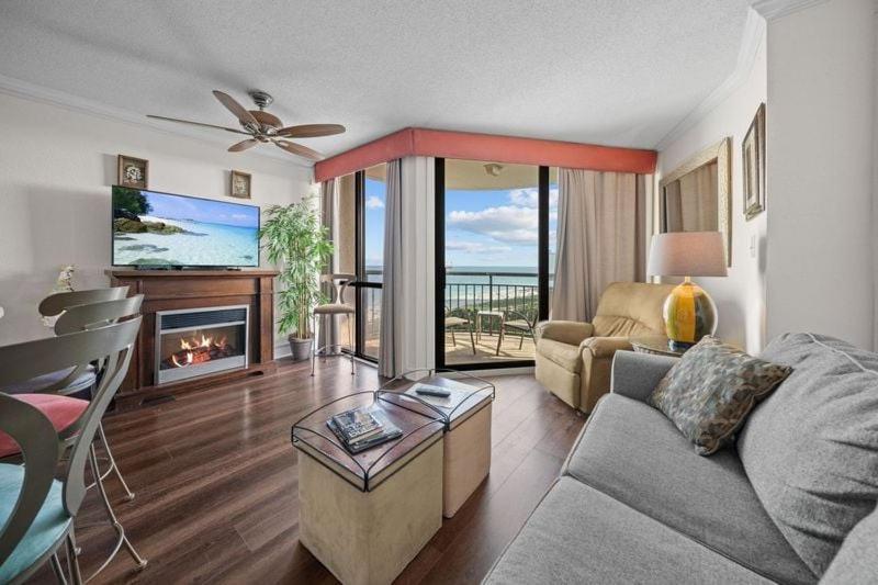 Holiday home Beautiful Ocean View 1 Bedroom With Electric Fireplace-meridian 805 Myrtle Beach