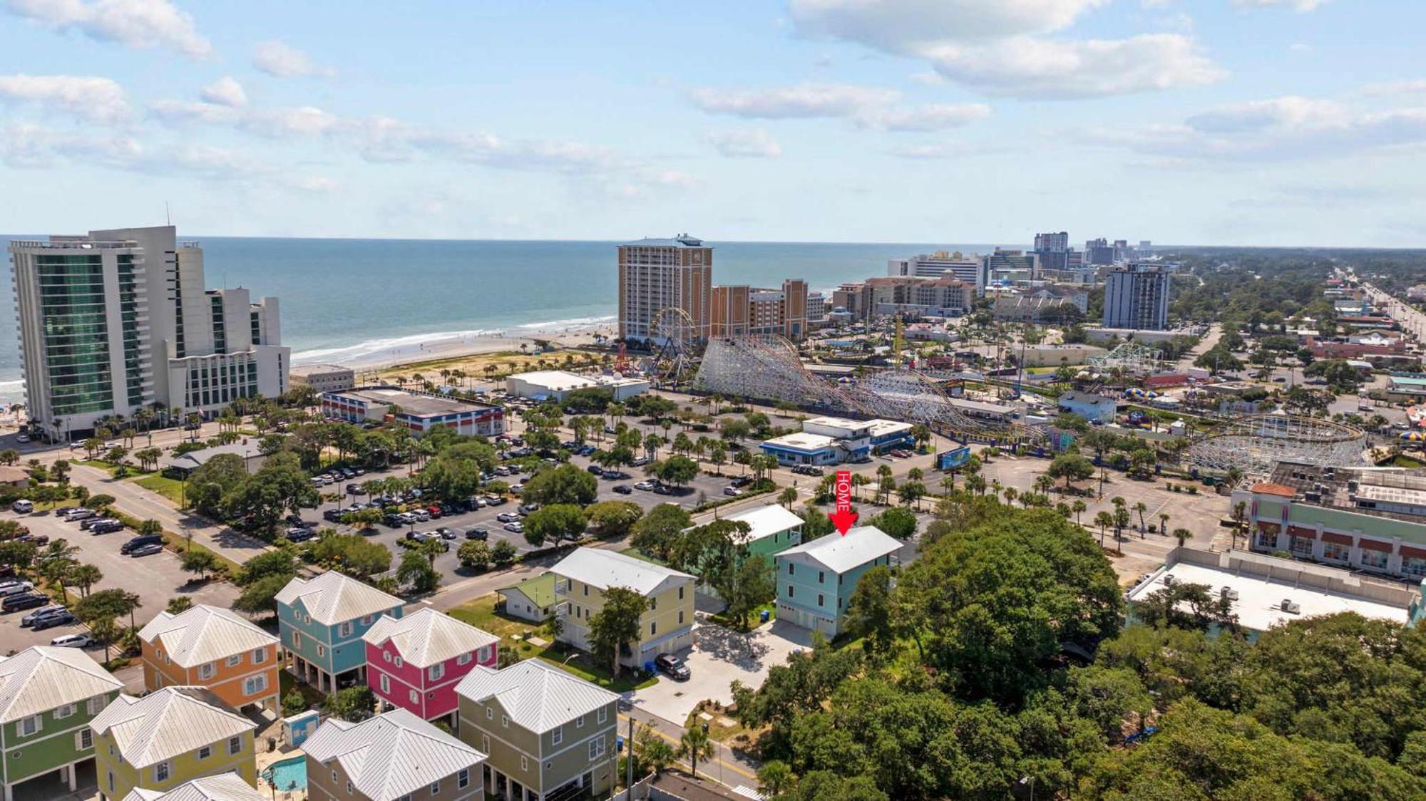 Derby Blue A- Ocean Views- Garage & Ev Charger * Myrtle Beach
