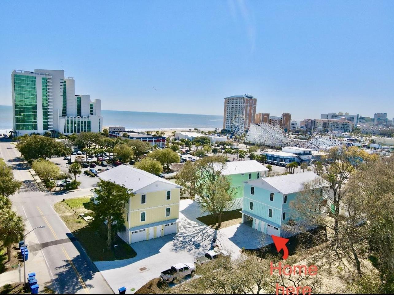 Derby Blue B - Ocean View - Garage & Ev Charger Myrtle Beach