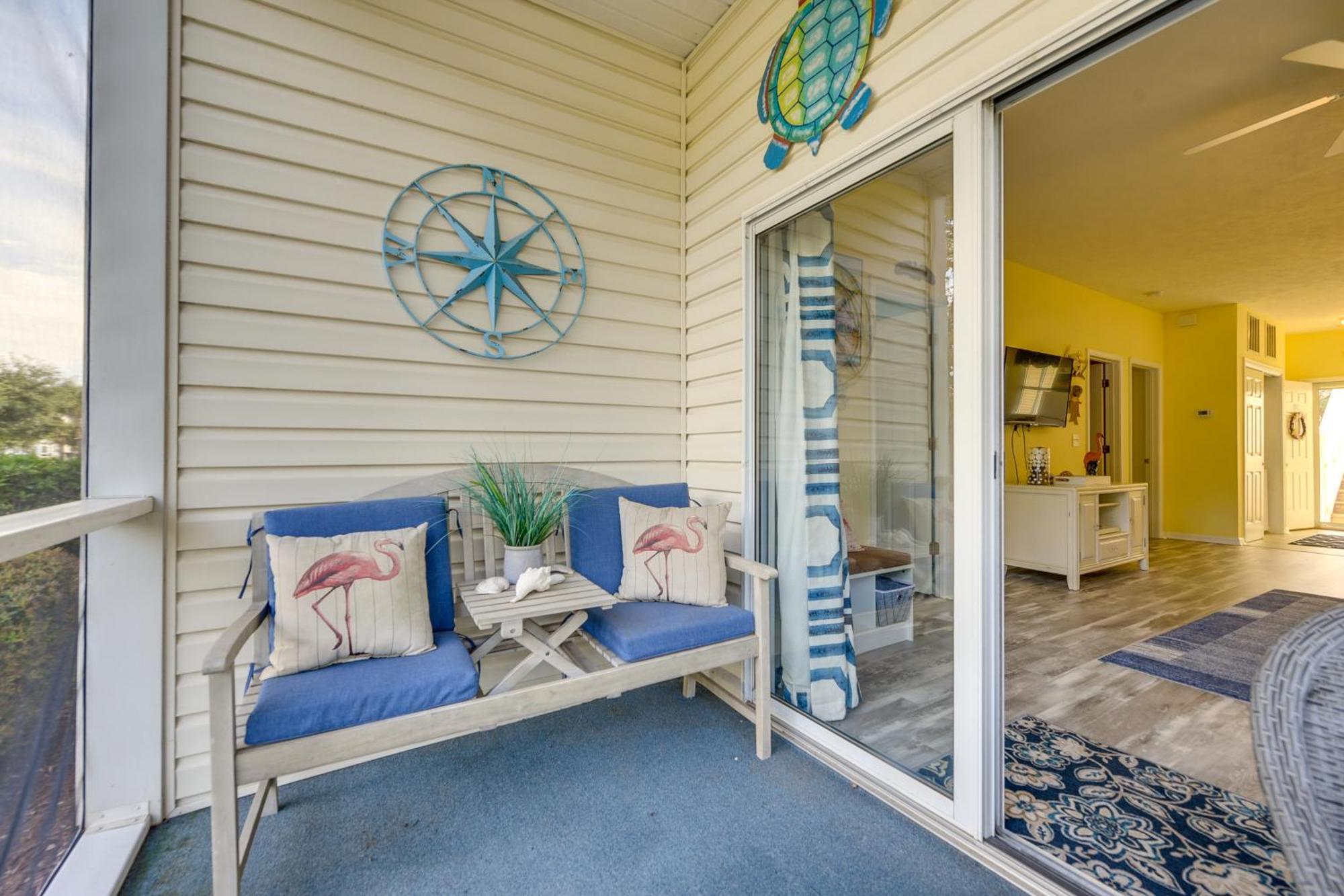Pool Access North Myrtle With Porch!