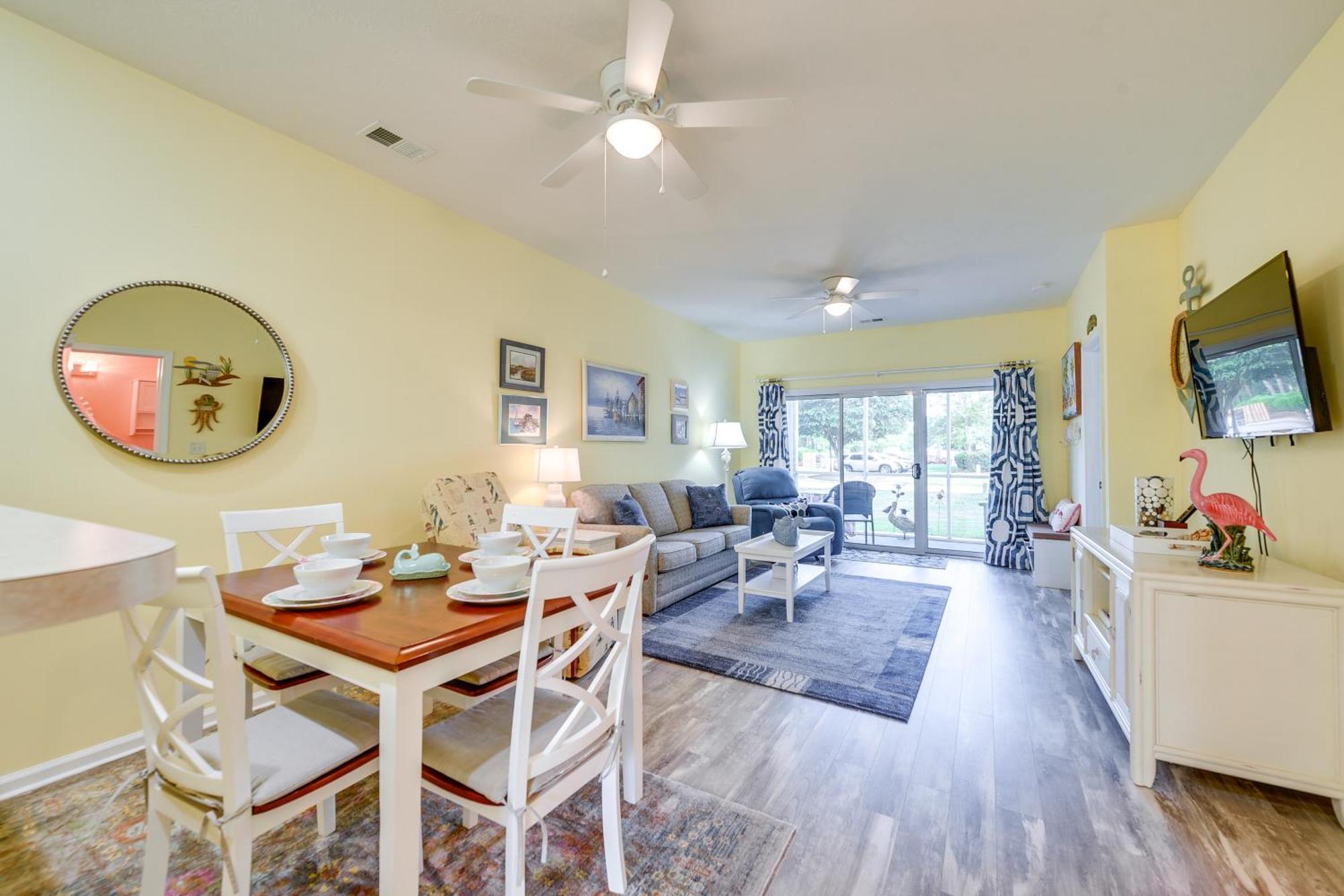 Apartment Pool Access North Myrtle With Porch!
