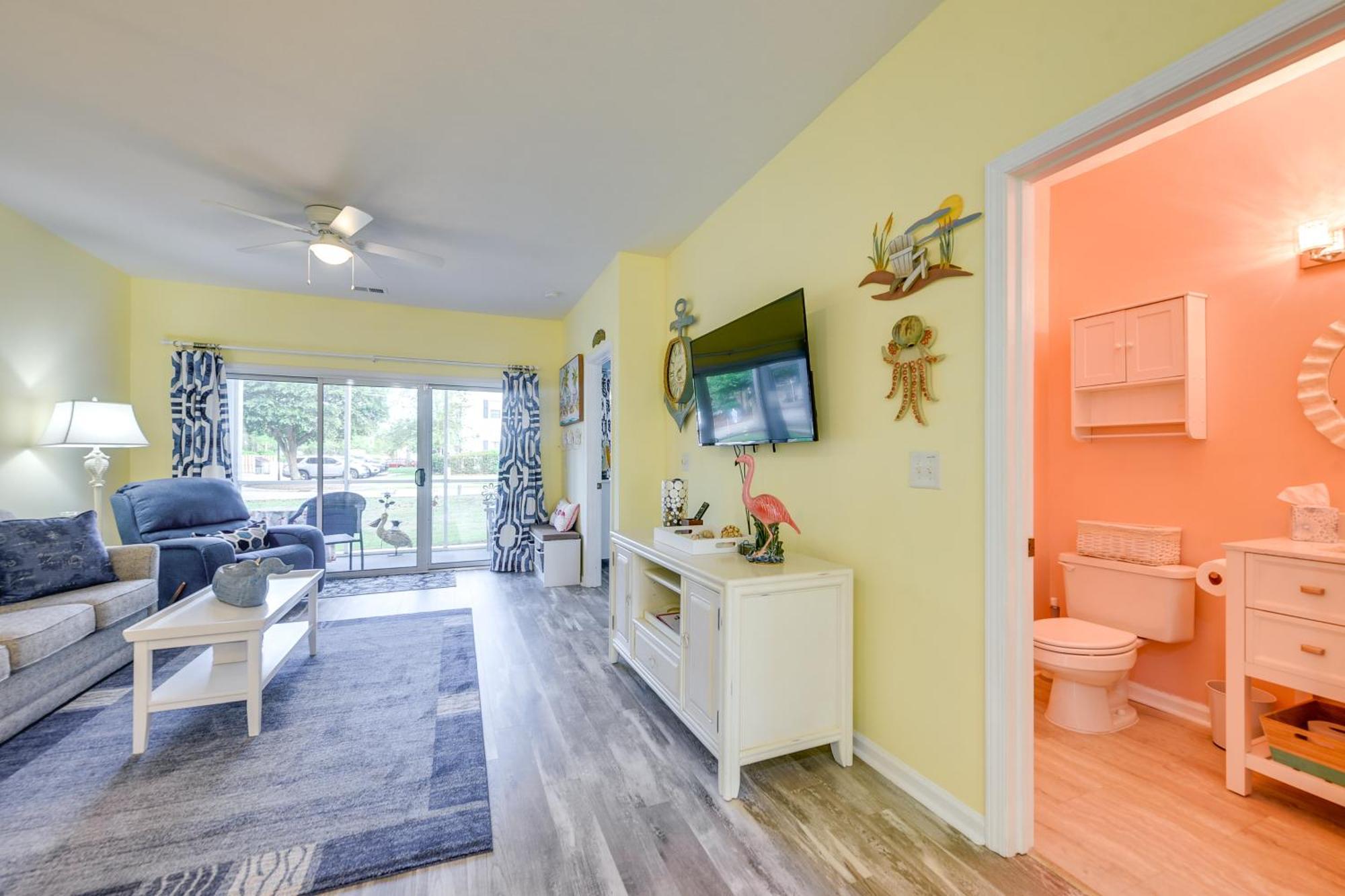Apartment Pool Access North Myrtle With Porch! *