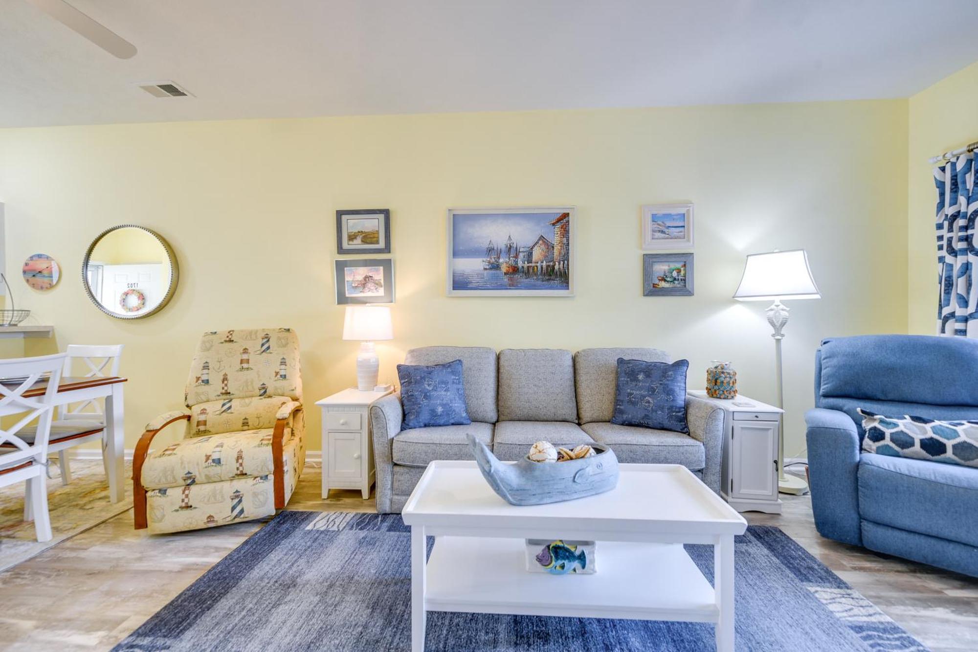 Pool Access North Myrtle With Porch! *