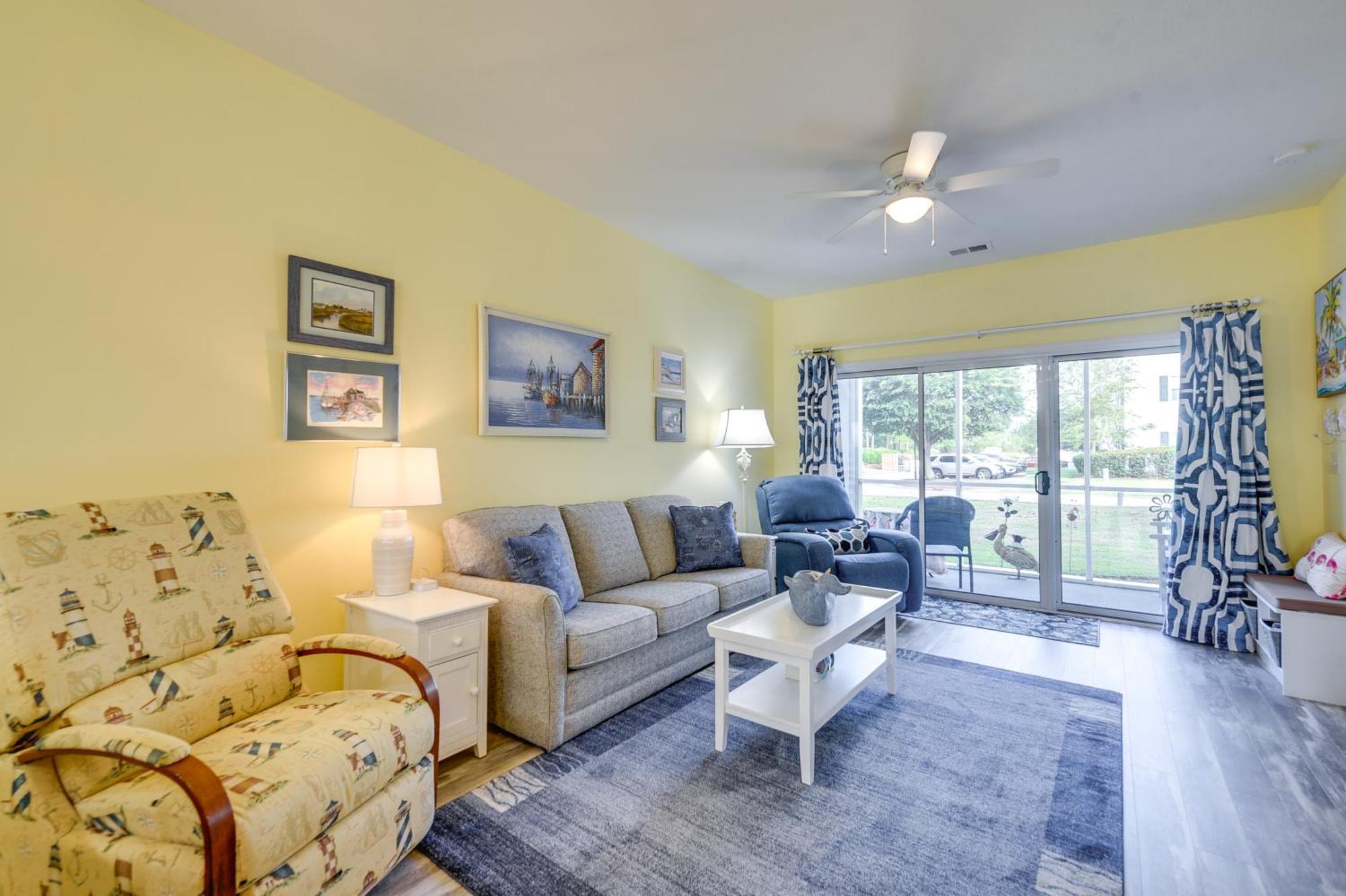 Pool Access North Myrtle With Porch! Myrtle Beach