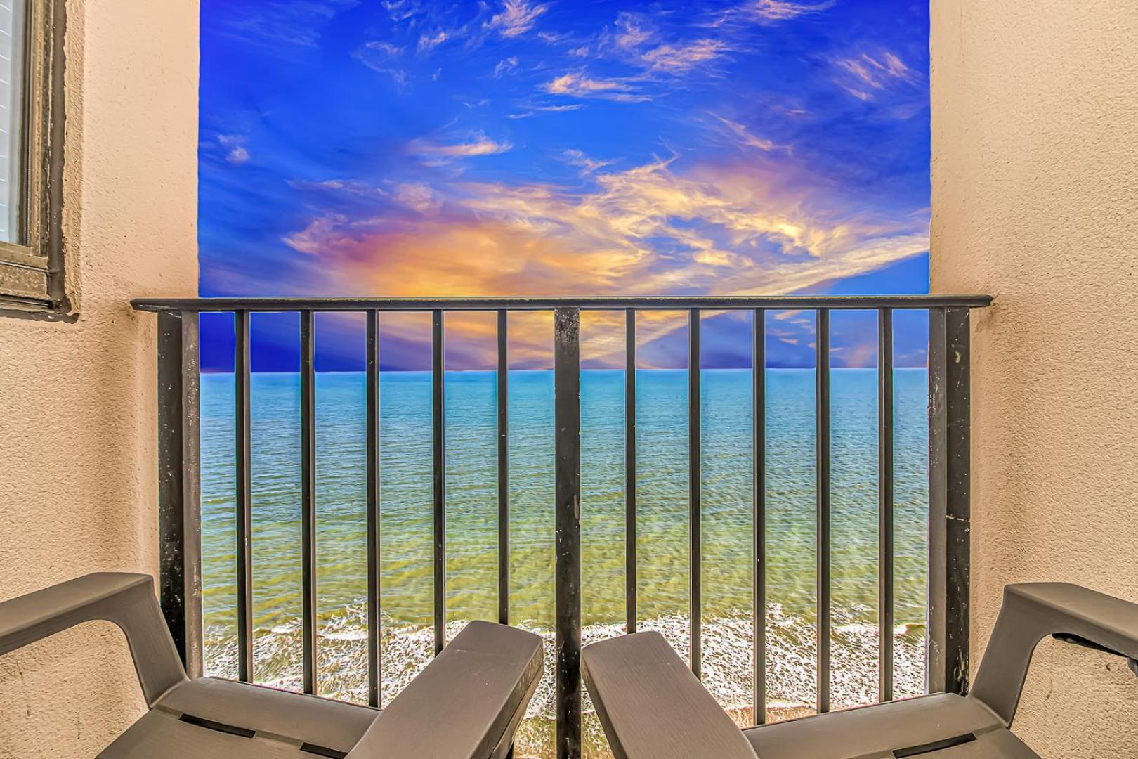 Updated 2 Bedroom Condo-breathtaking Oceanfront Views- Palace 2101 And 2102 * Myrtle Beach