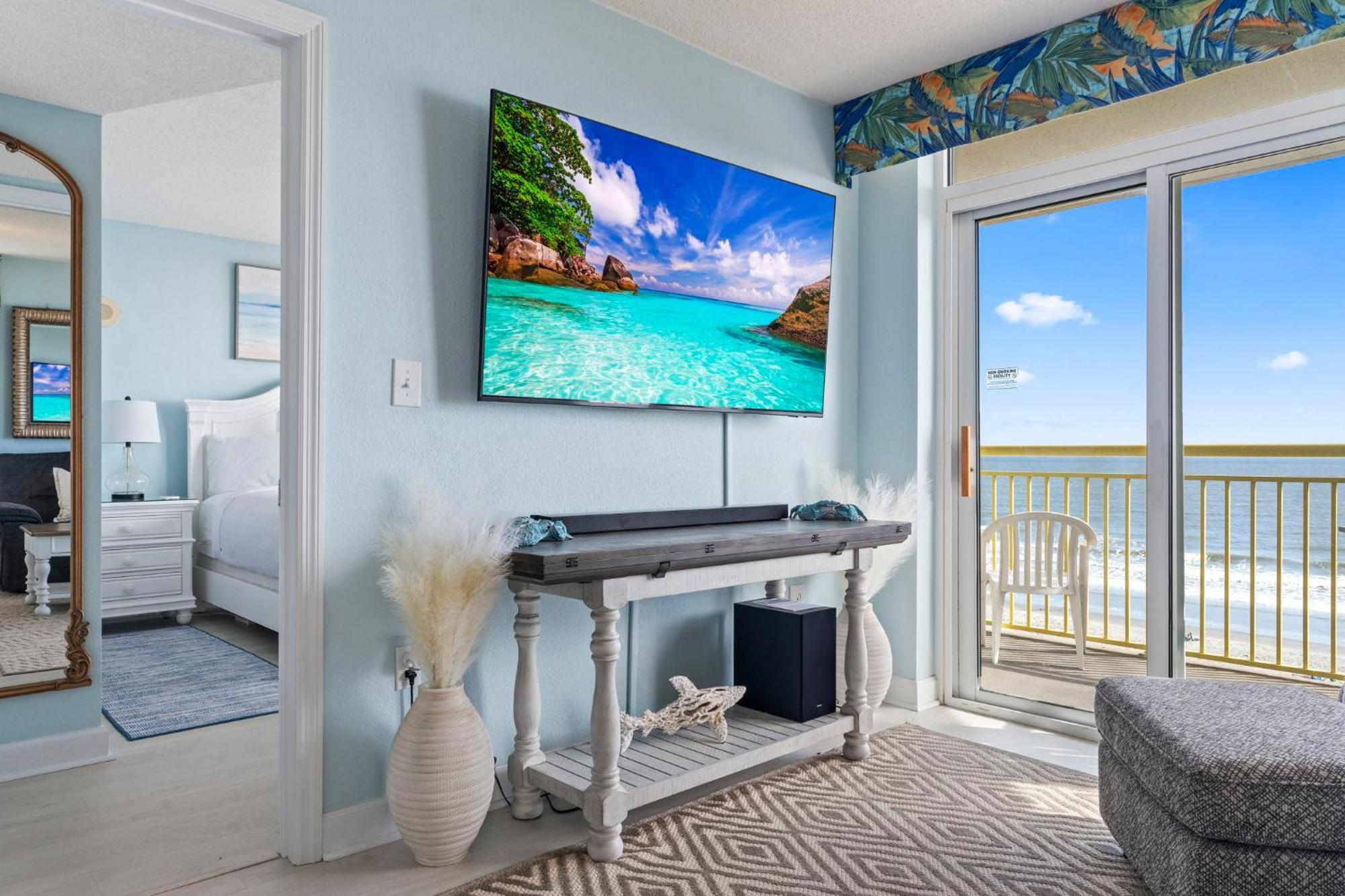 Beautifully Renovated Oceanfront 2 Bedroom With Oversized Balcony! Bay Watch 509 Myrtle Beach
