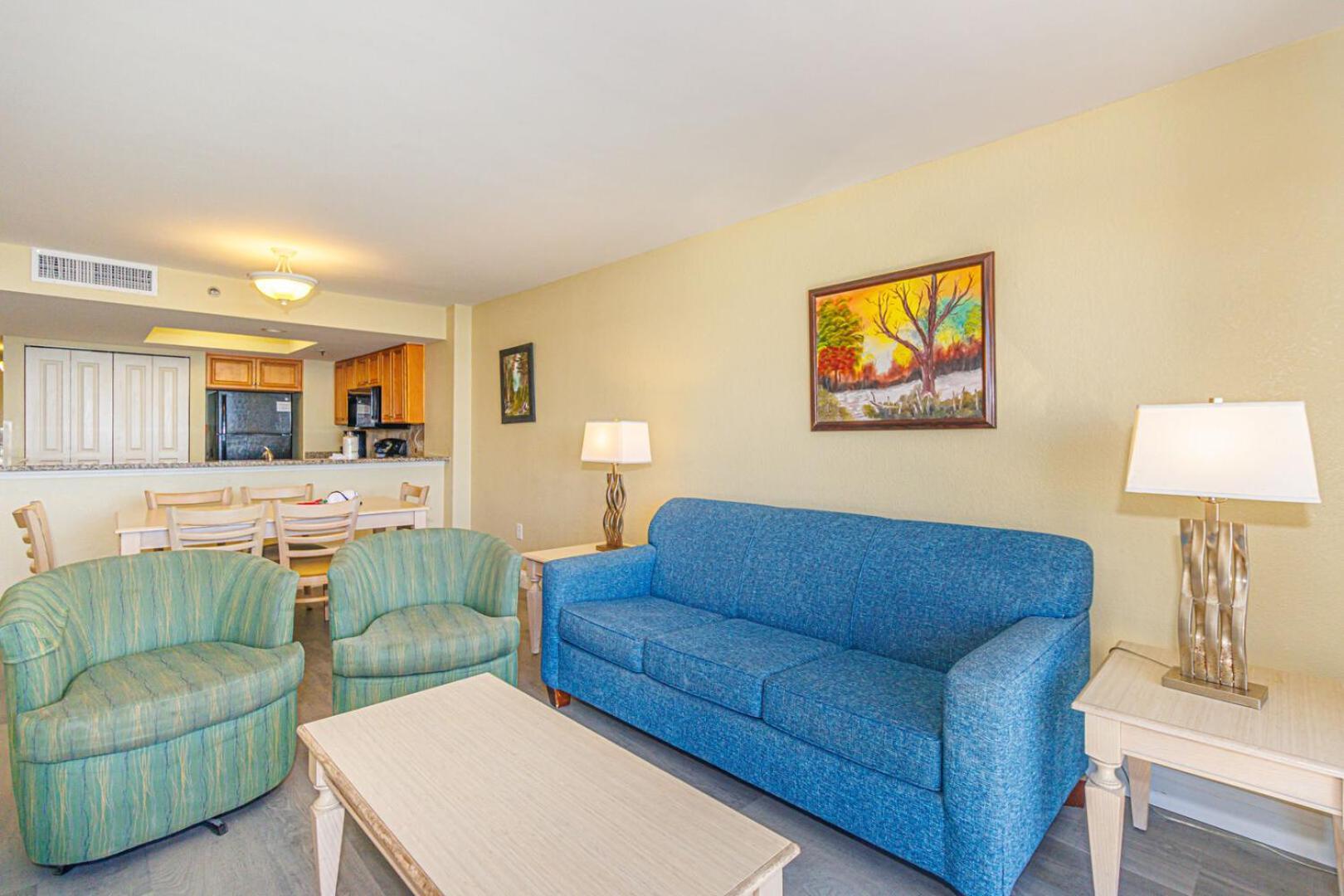 Holiday home Oceanfront 3 Bedroom Condo- Newly Renovated-compass Cove North 1416