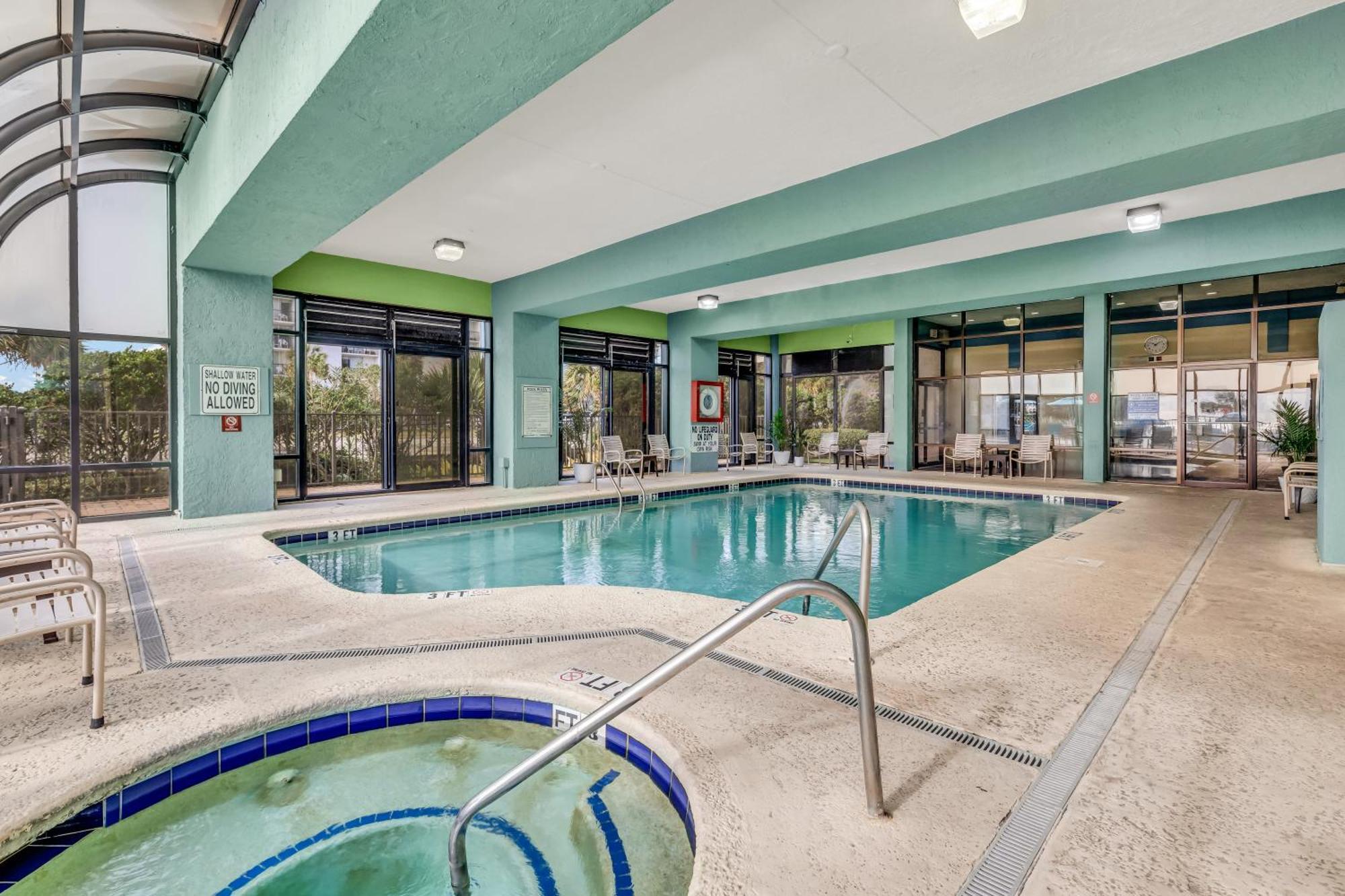 Ocean View Double Suite! Sleeps 4 Meridian Plaza 705 Chalet Myrtle Beach