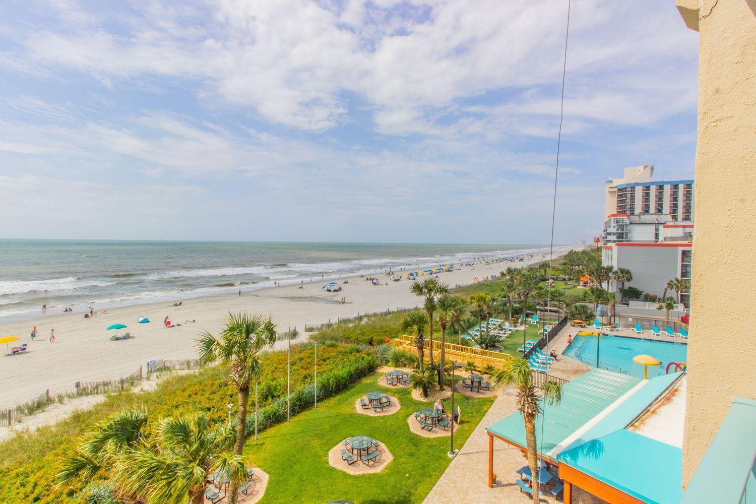 Modern Oceanfront King Studio-sand Dunes 2432 Myrtle Beach